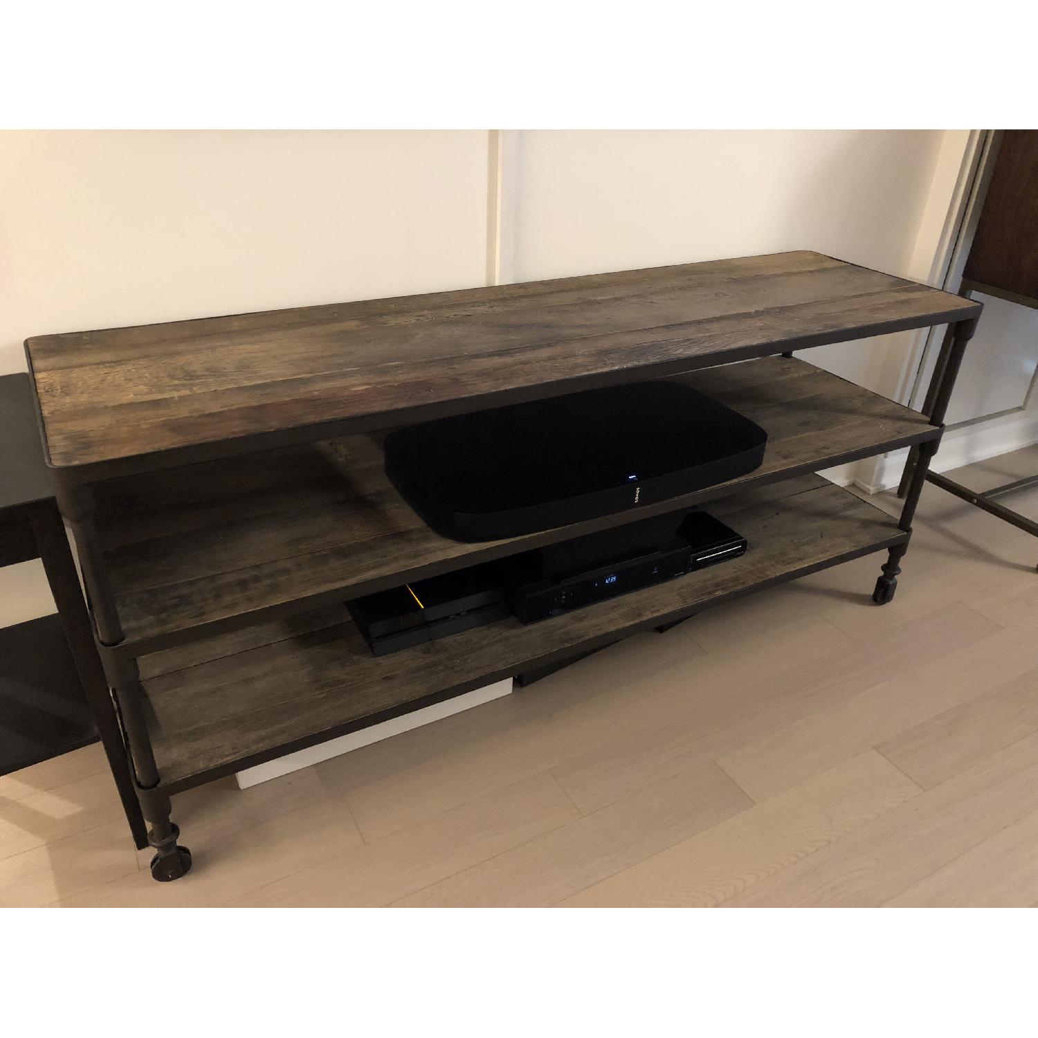 Restoration Hardware Dutch Industrial Media Console AptDeco