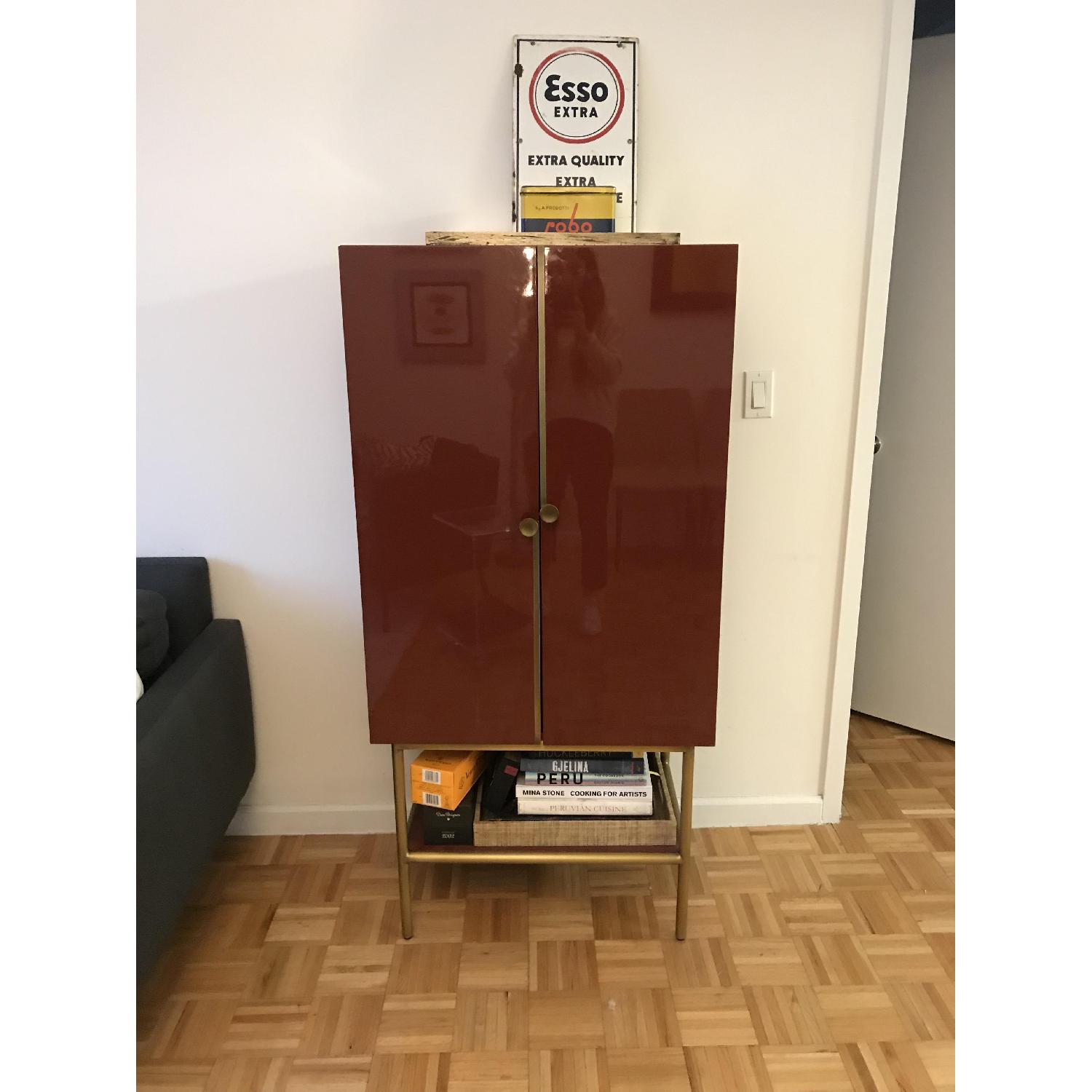 West Elm Downing Bar Cabinet - image-1