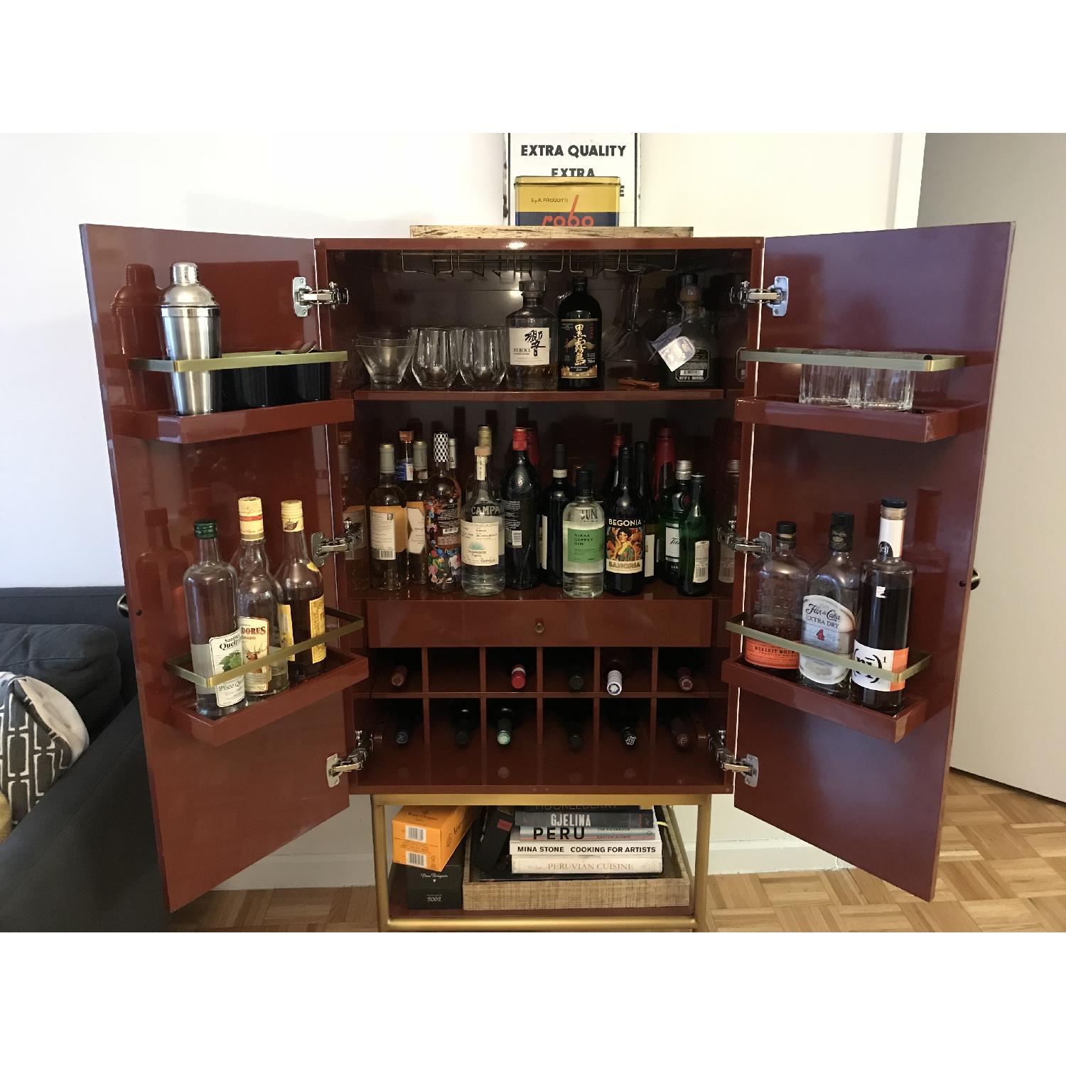 West Elm Downing Bar Cabinet - image-3