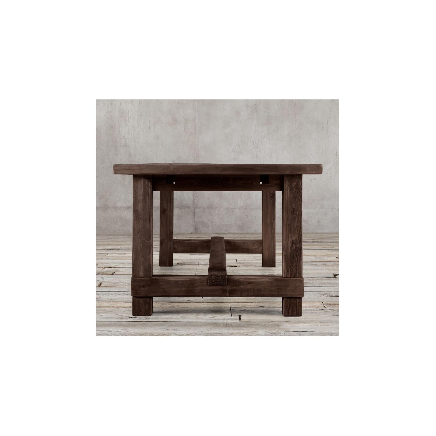 Restoration Hardware Salvaged Wood Extension Dining Table - image-12