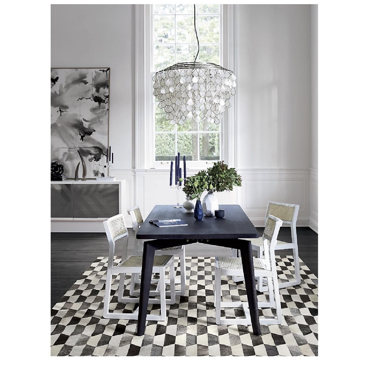 CB2 Teardrops Capiz Chandelier - image-3