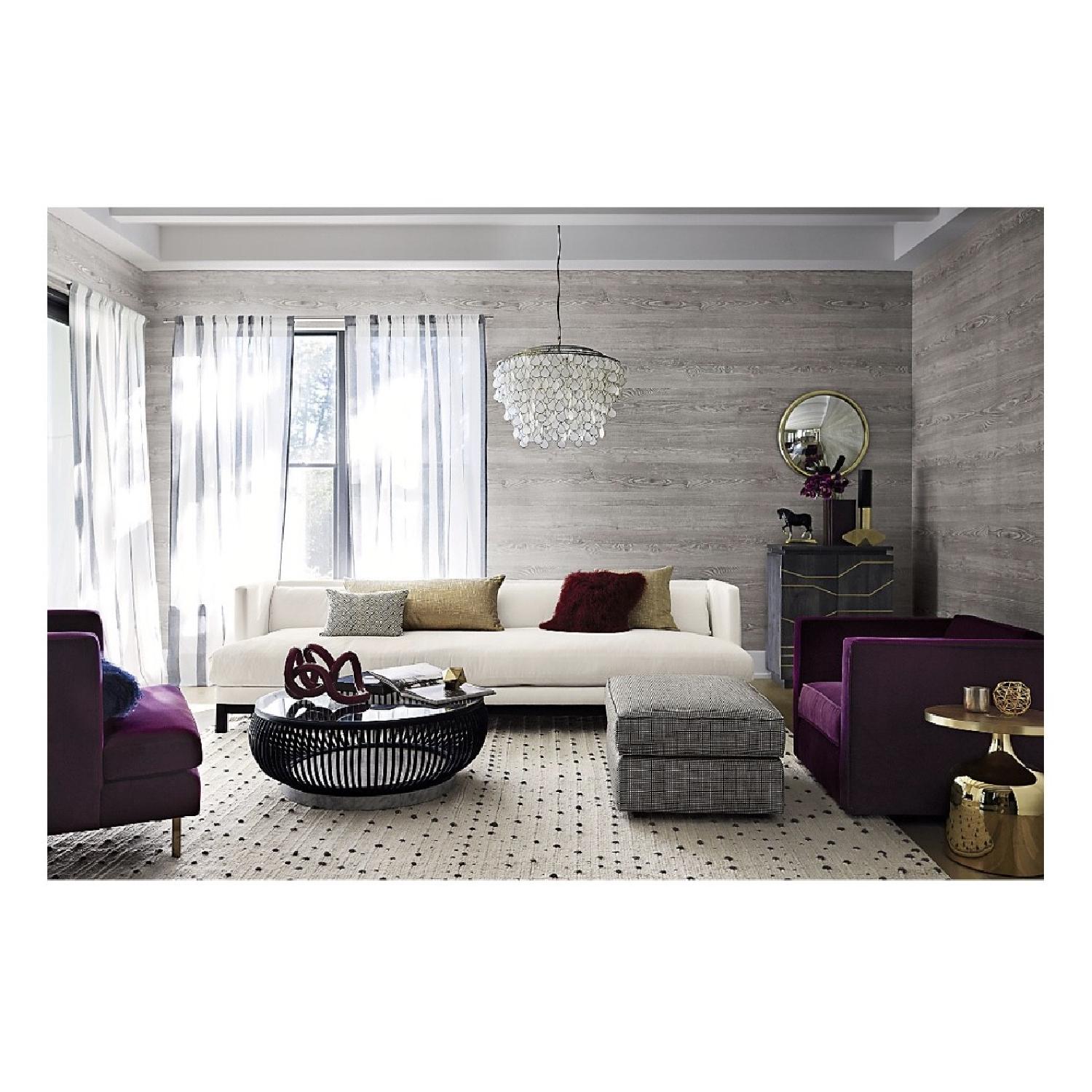 CB2 Teardrops Capiz Chandelier - image-4