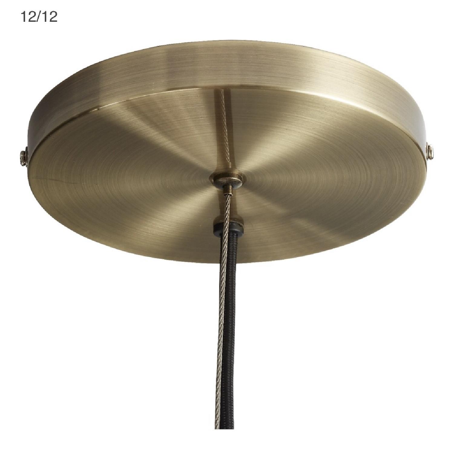 CB2 Teardrops Capiz Chandelier - image-11