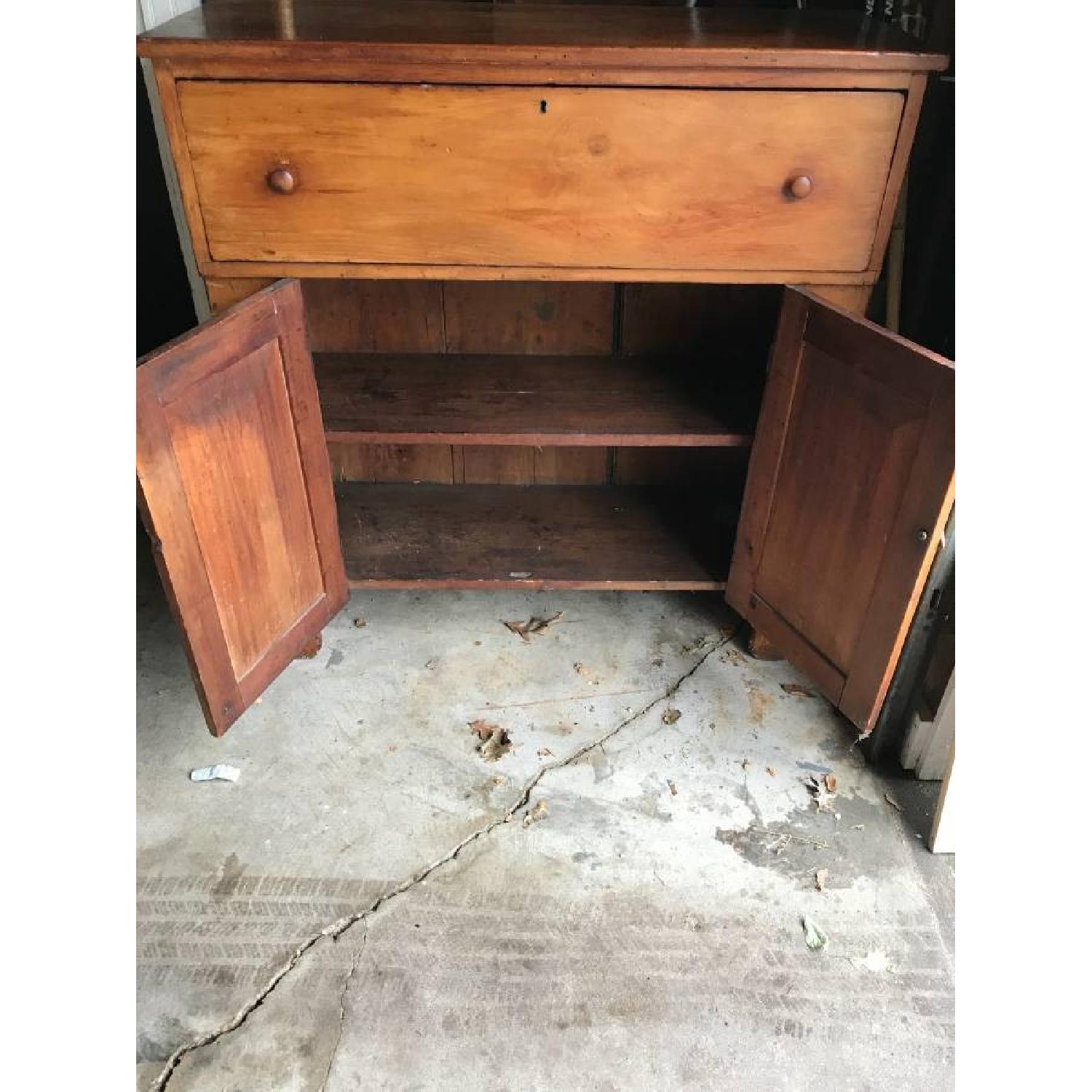 Antique Jelly Cupboard/Cabinet - image-2