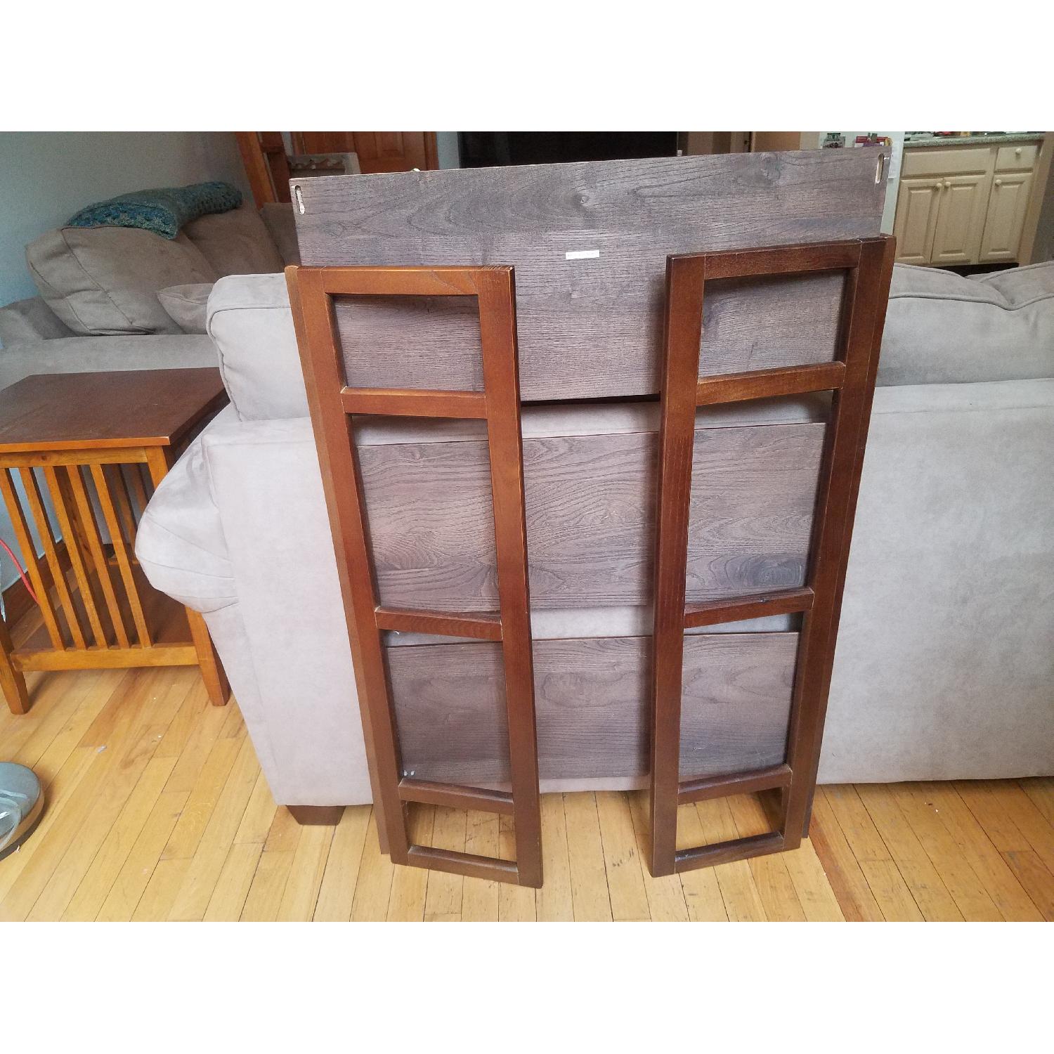 Dark Wood Shelving Unit - image-3
