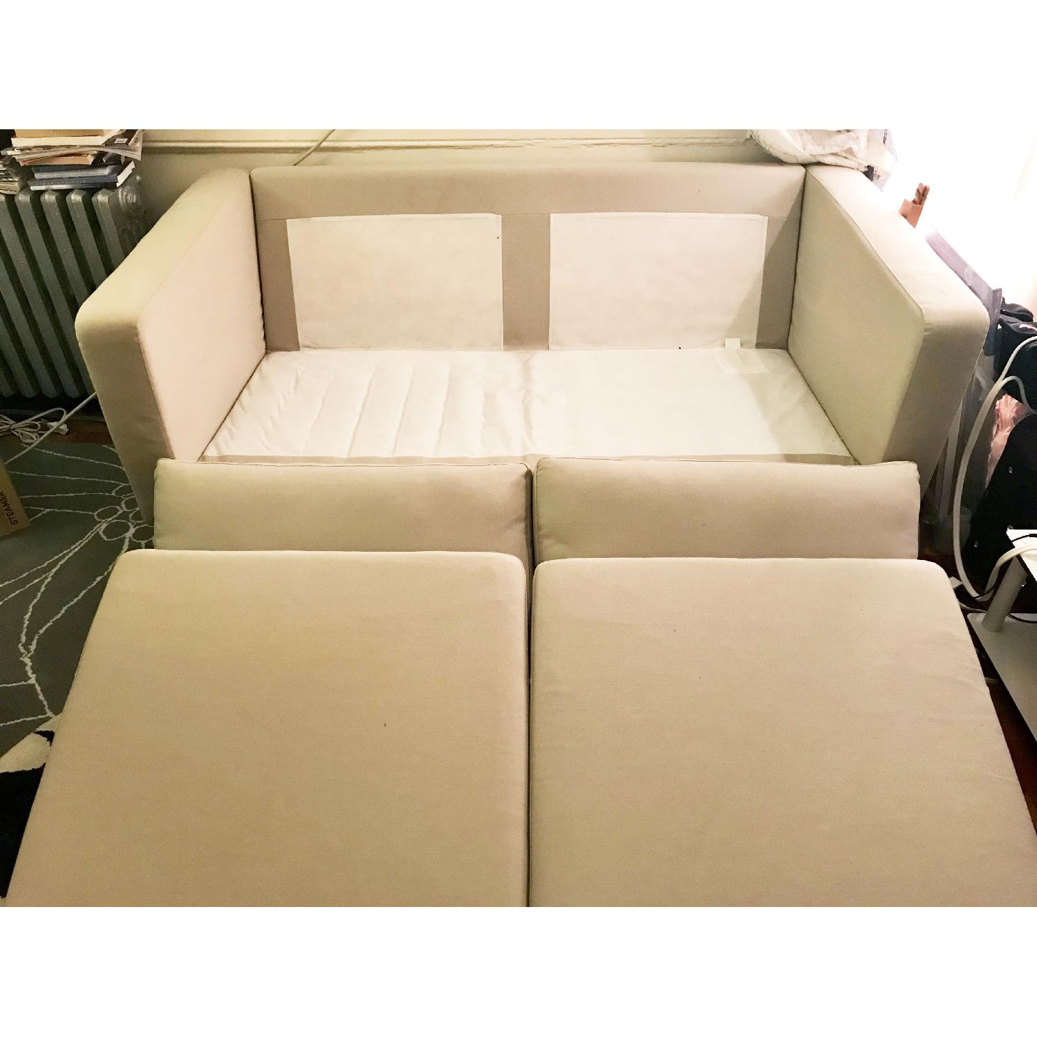 IKEA ソファ　2.5人掛け　KARLSTAD定価42,990円　ベージュ Ikea Karlstad Sofa in Beige - AptDeco