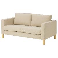 Ikea Karlstad Sofa in Beige - AptDeco
