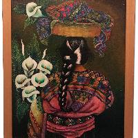 Oil Painting - Guatemalan Woman w/ Braid