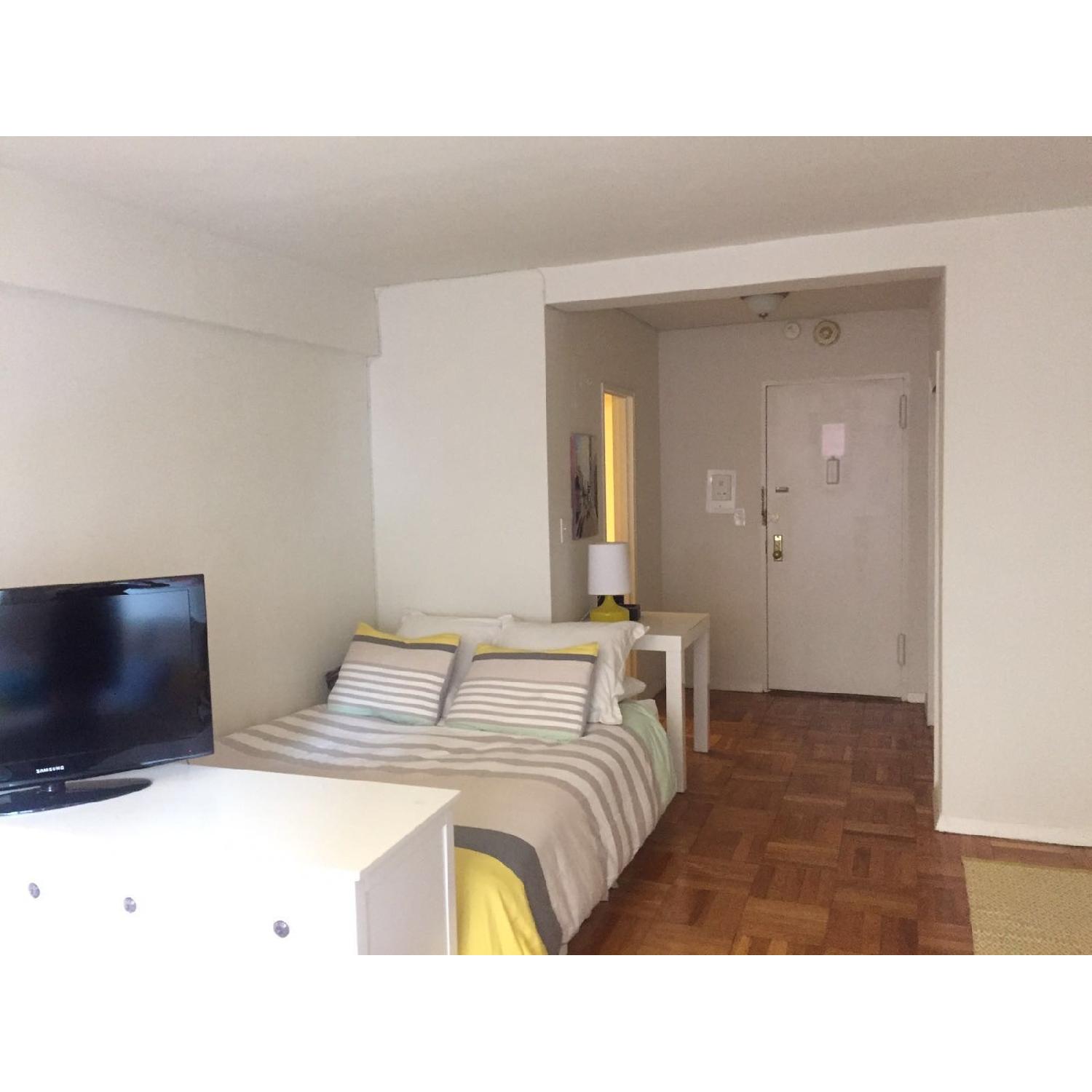 Crate & Barrel Brighton White 6 Drawer Dresser - image-3