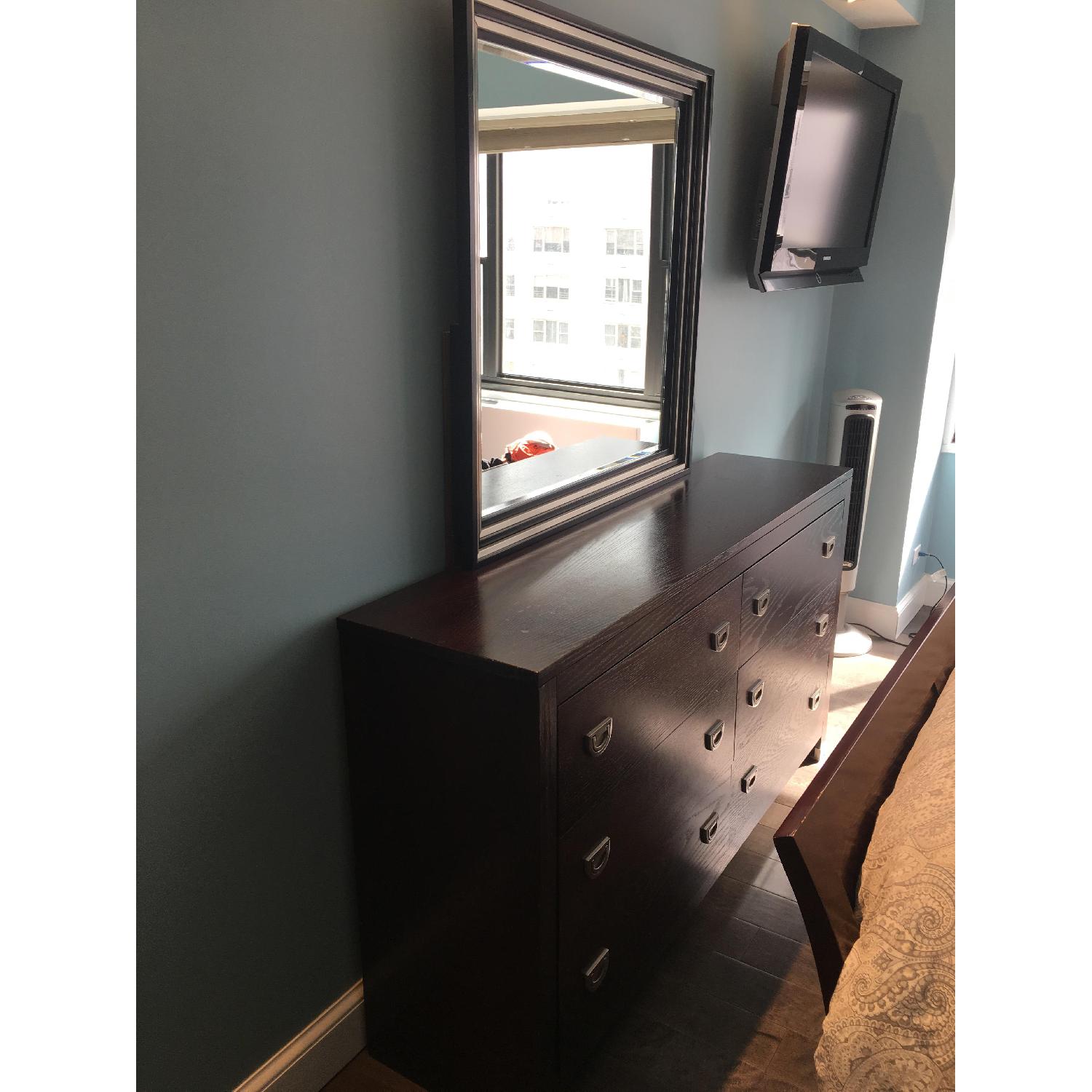 Raymour & Flanigan 6 Drawer Double Dresser - image-1