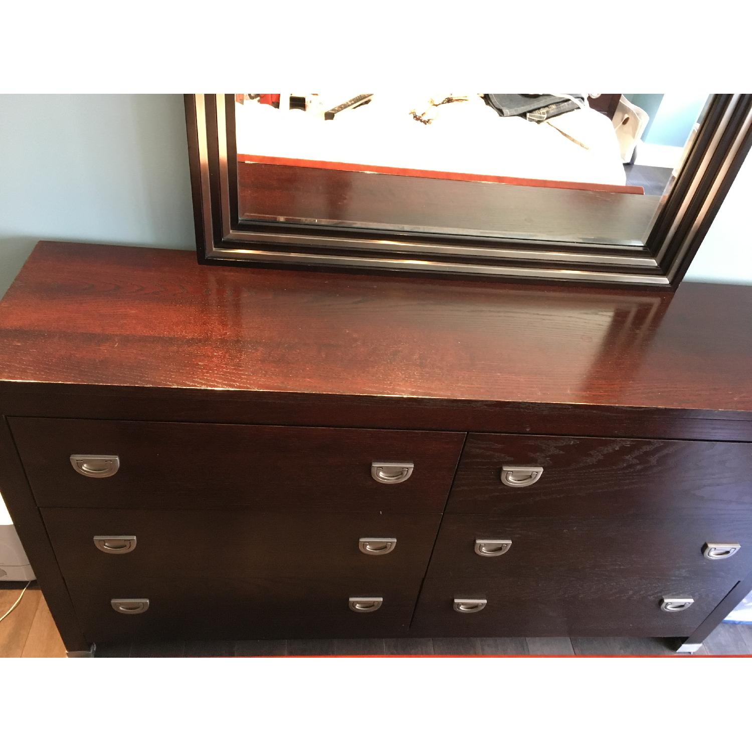 Raymour & Flanigan 6 Drawer Double Dresser - image-6