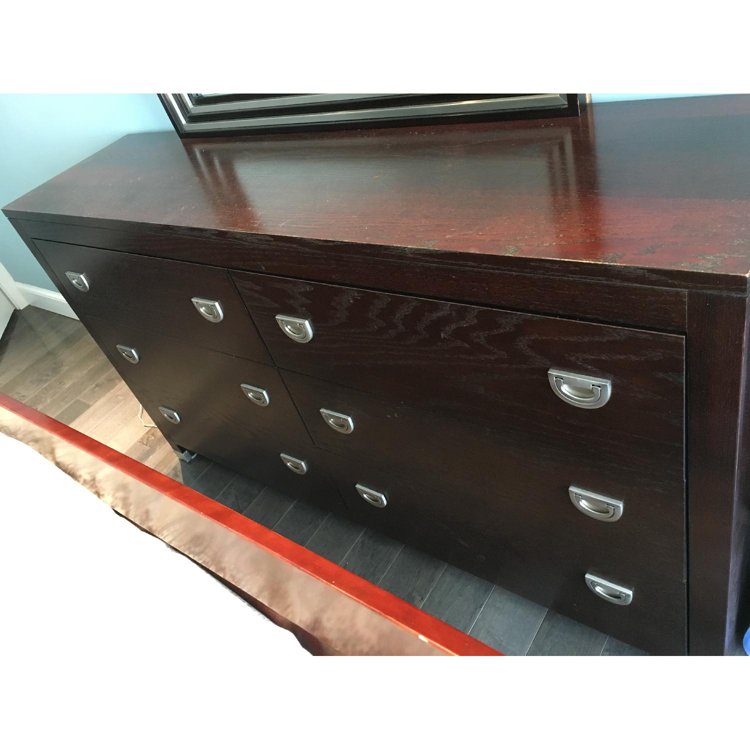 Raymour & Flanigan 6 Drawer Double Dresser - image-7