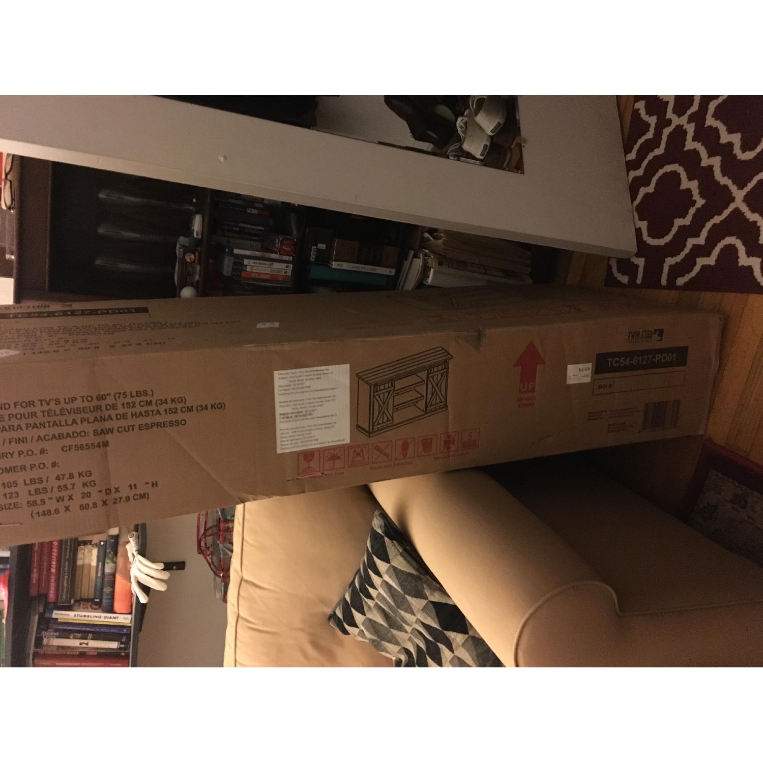 Bell'O Media Console/TV Stand w/ Storage - image-9