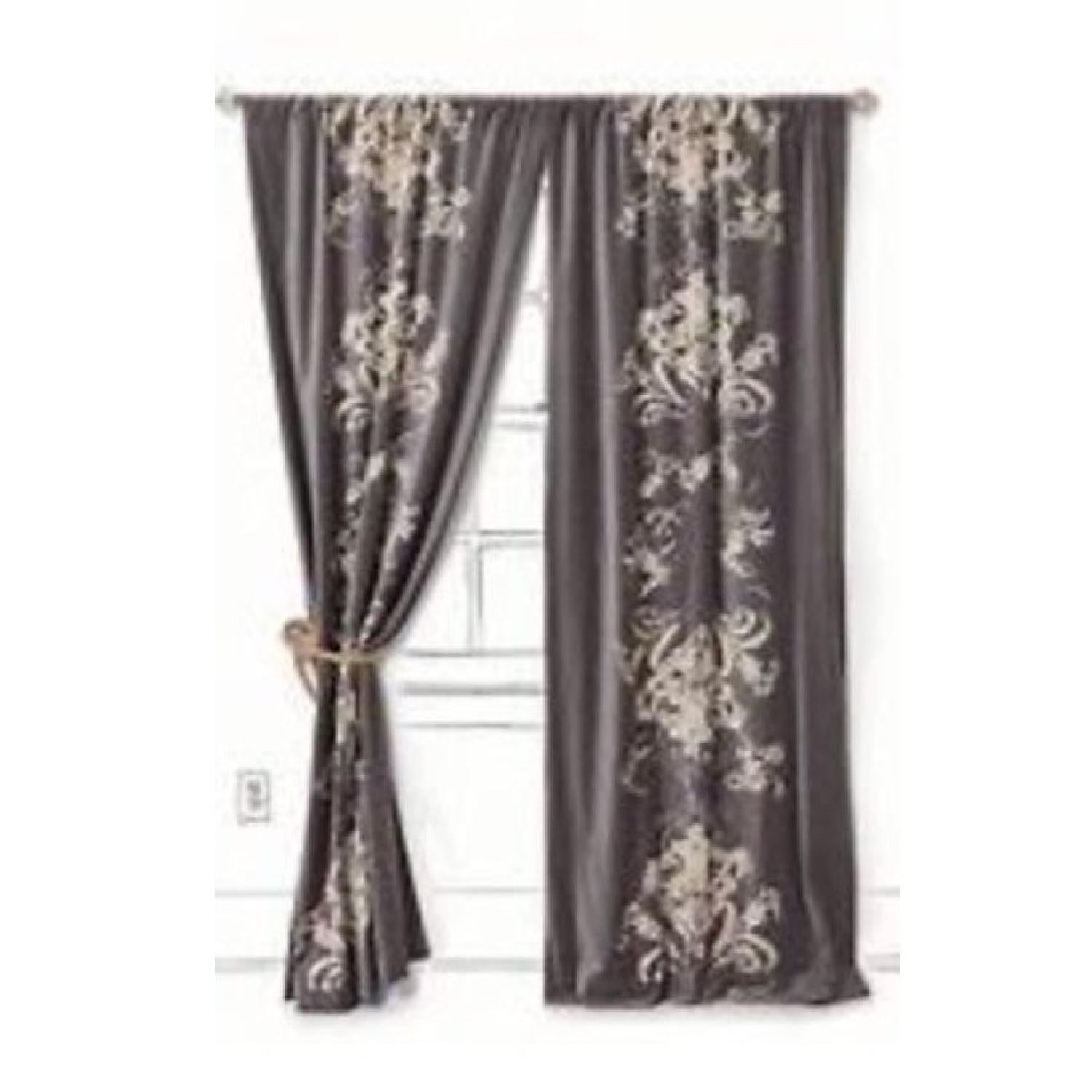 Anthropologie Viceroy Velvet Curtain - image-2
