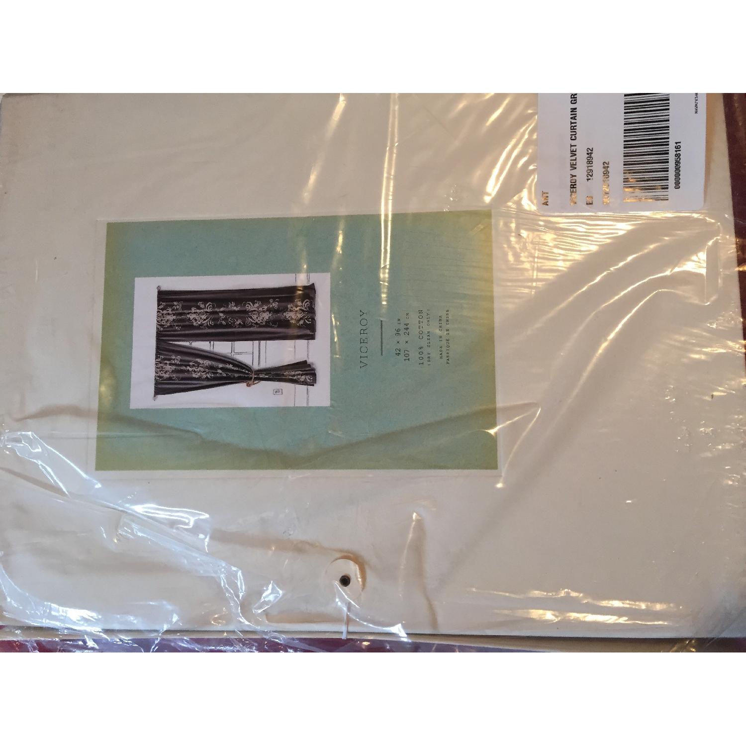 Anthropologie Viceroy Velvet Curtain - image-3