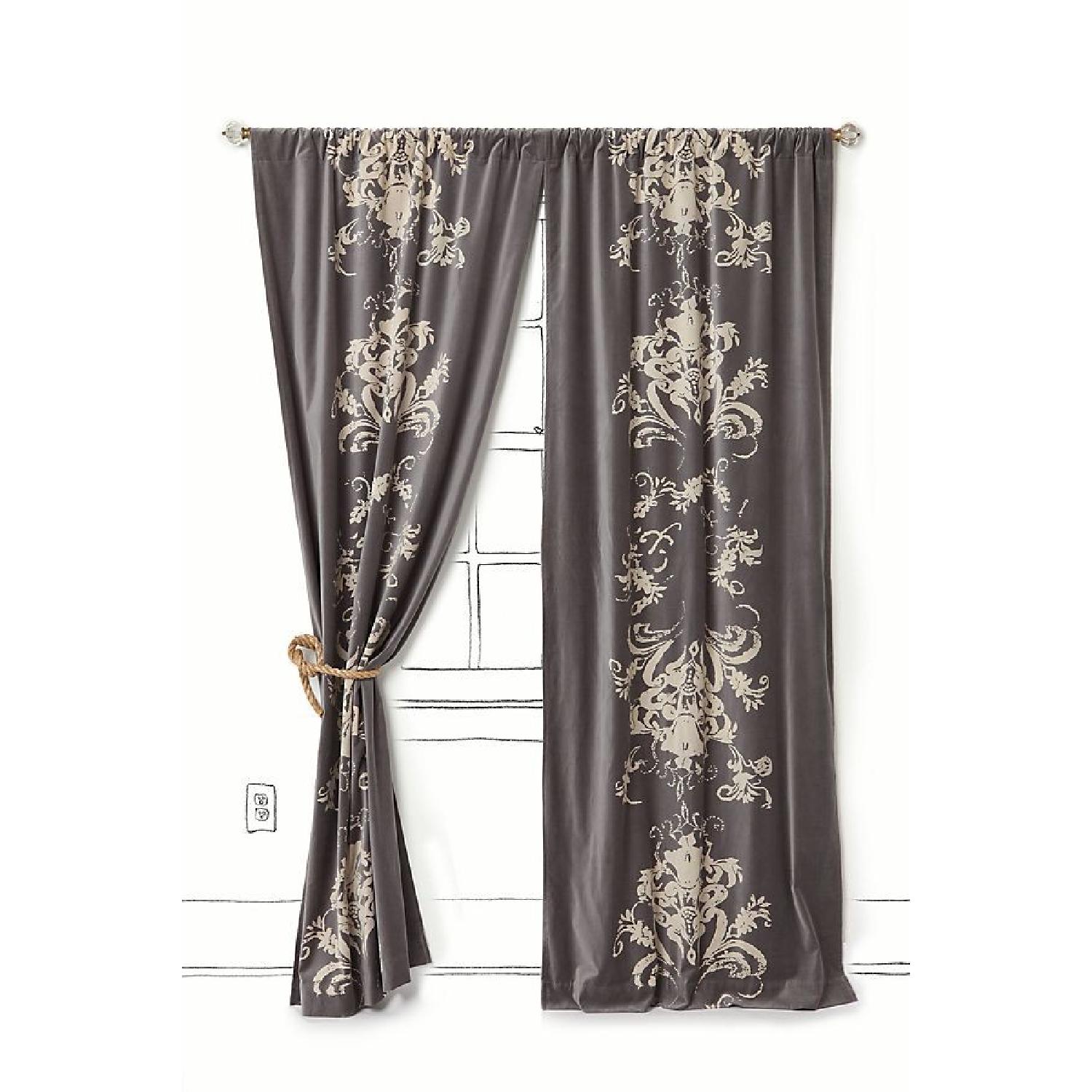 Anthropologie Viceroy Velvet Curtain - image-4
