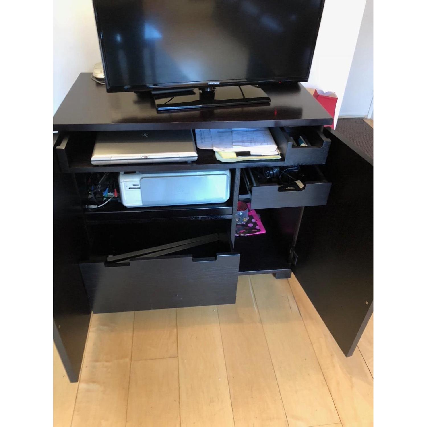 Crate & Barrel Incognito Compact Office Desk - image-3