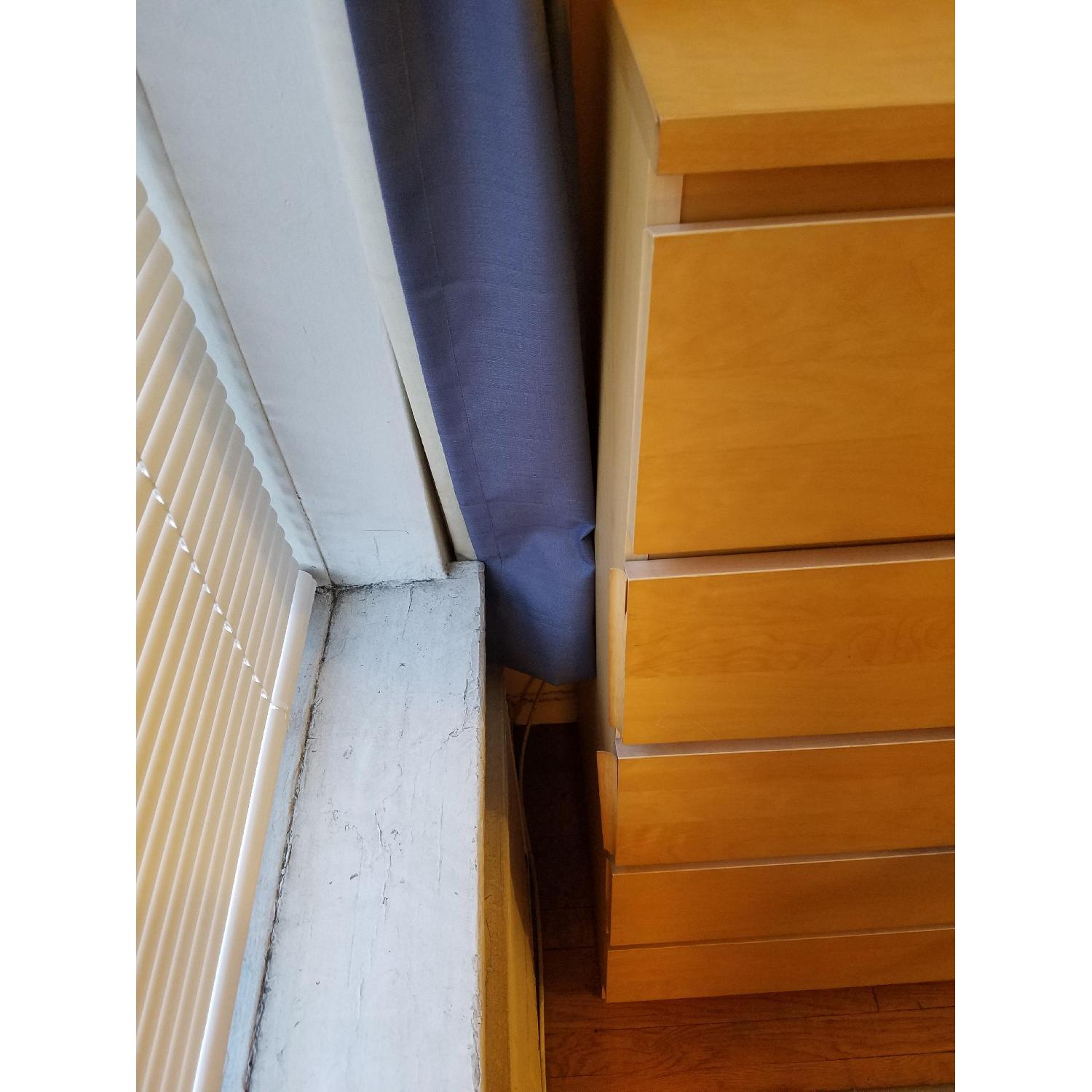 Ikea Malm Oak Veneer 6-Drawer Dresser - image-4