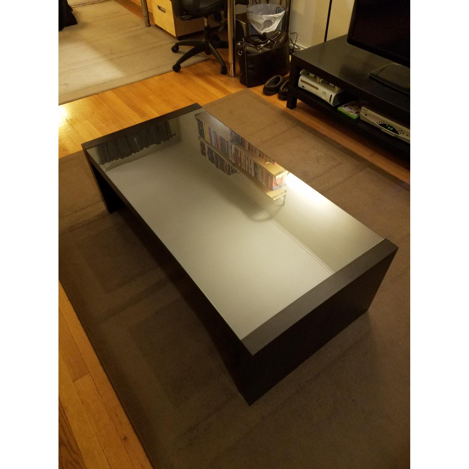 Ikea Expedit Glass-Top Coffee Table - image-2