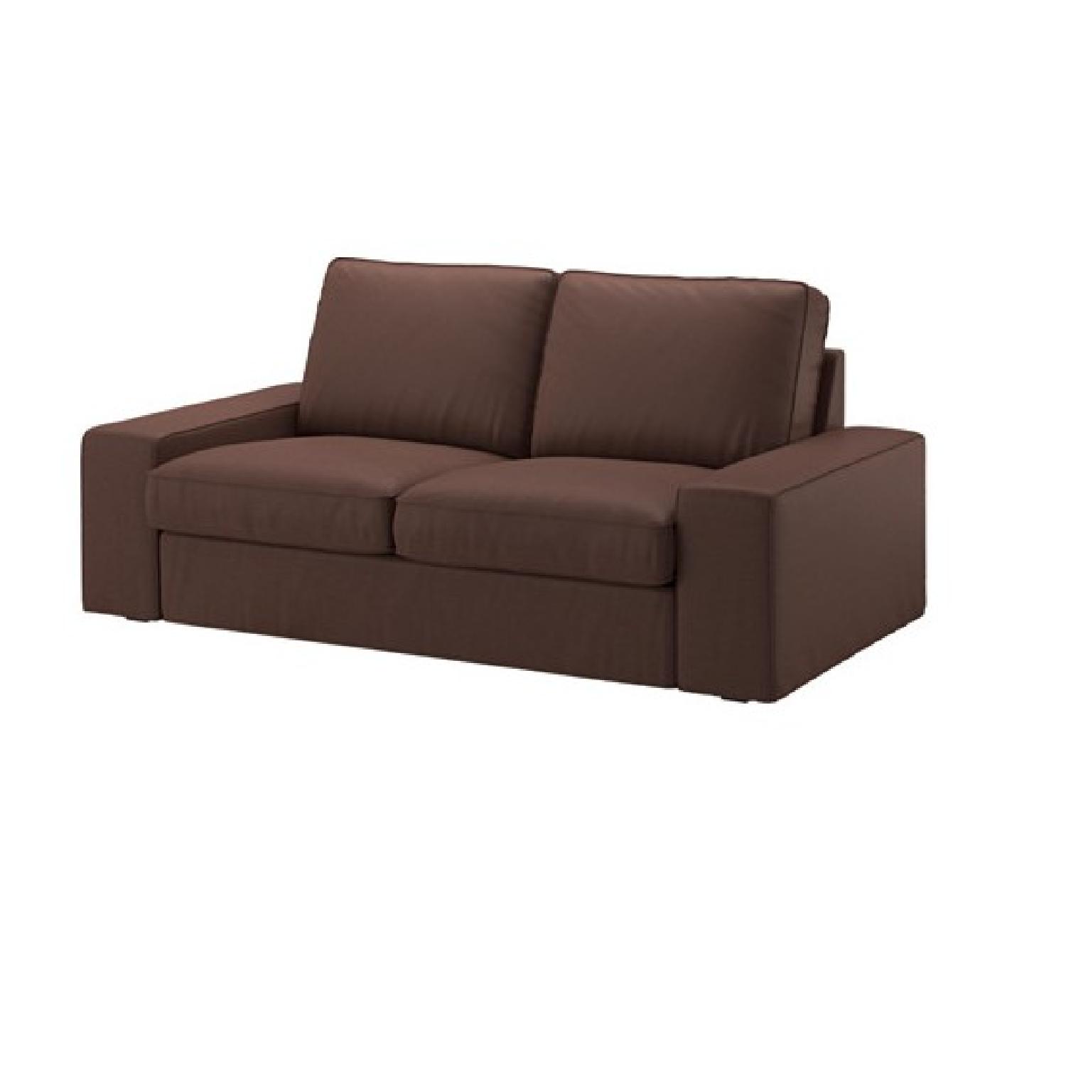 Ikea Brown Sofa - image-0