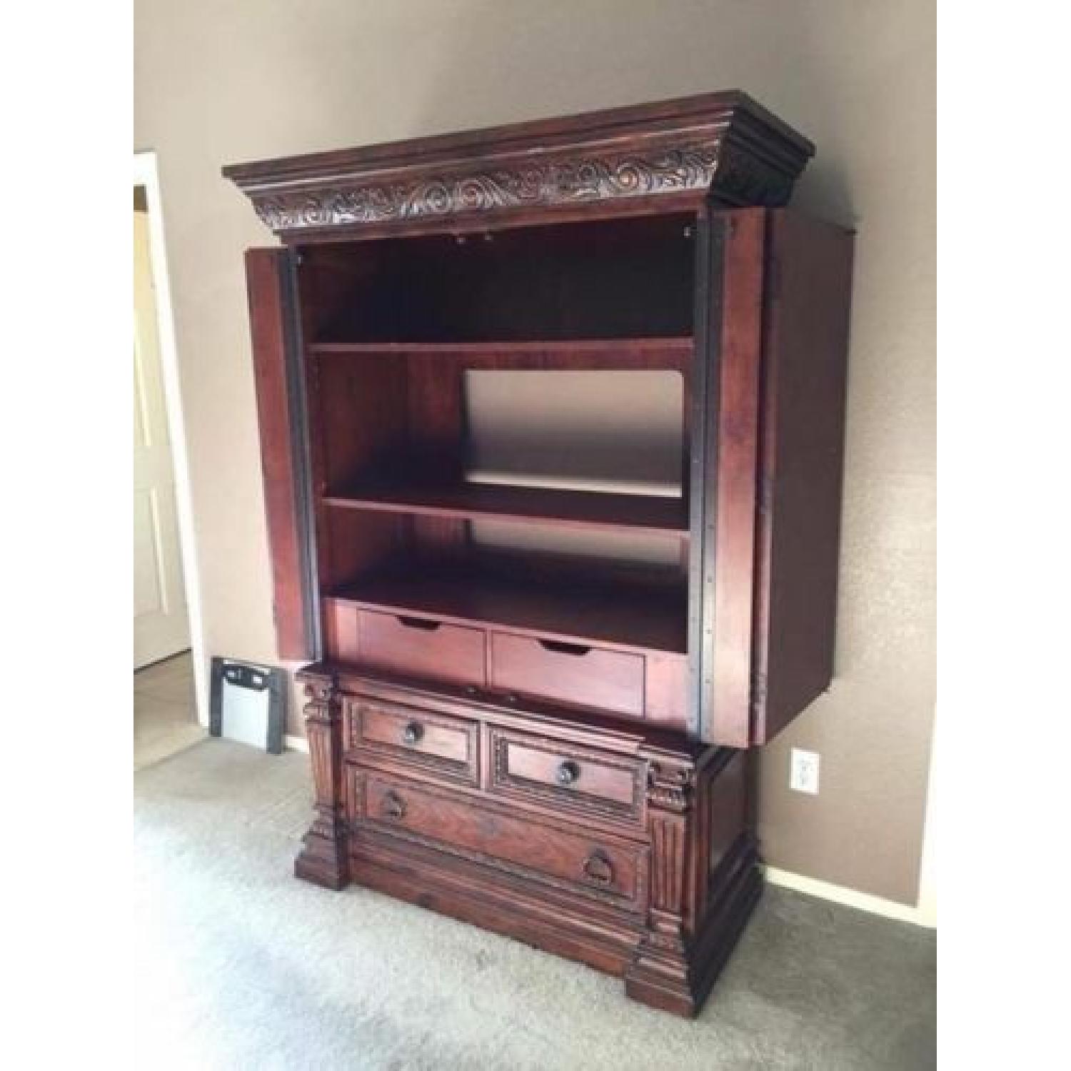 Broyhill Wood Armoire/Media Center - image-2