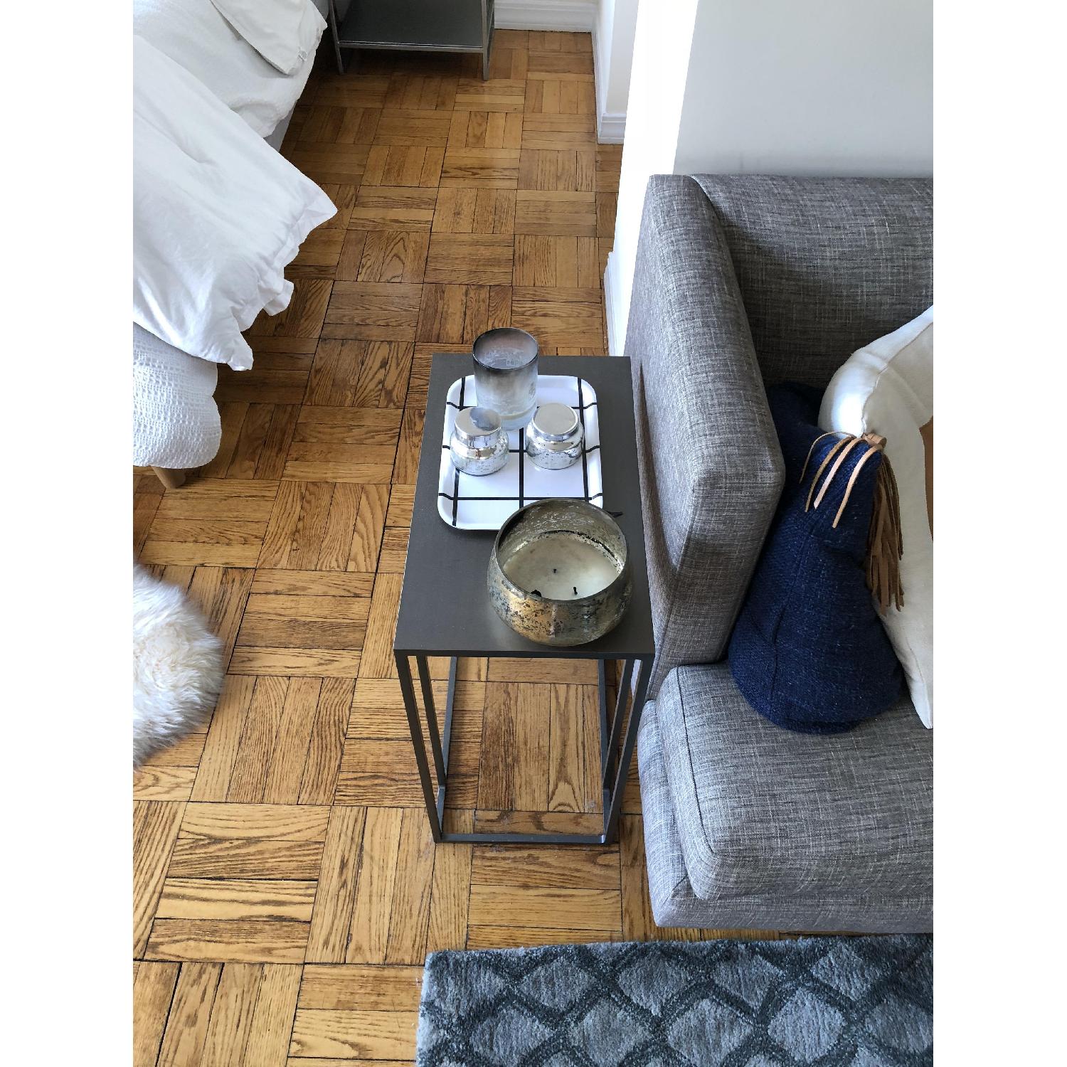 CB2 Industrial Iron Mill C Side Table - image-2