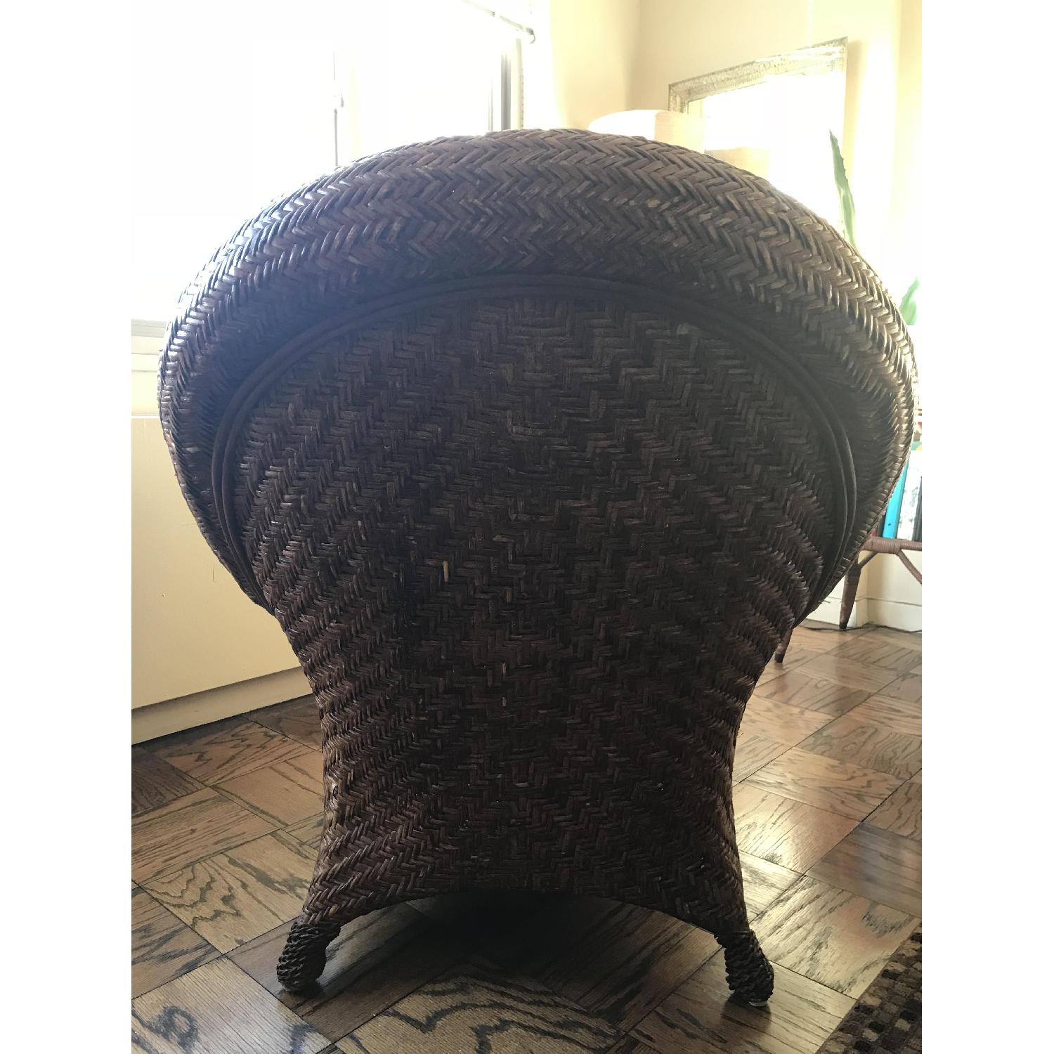 Pottery Barn Malabar Rattan Chair - image-3