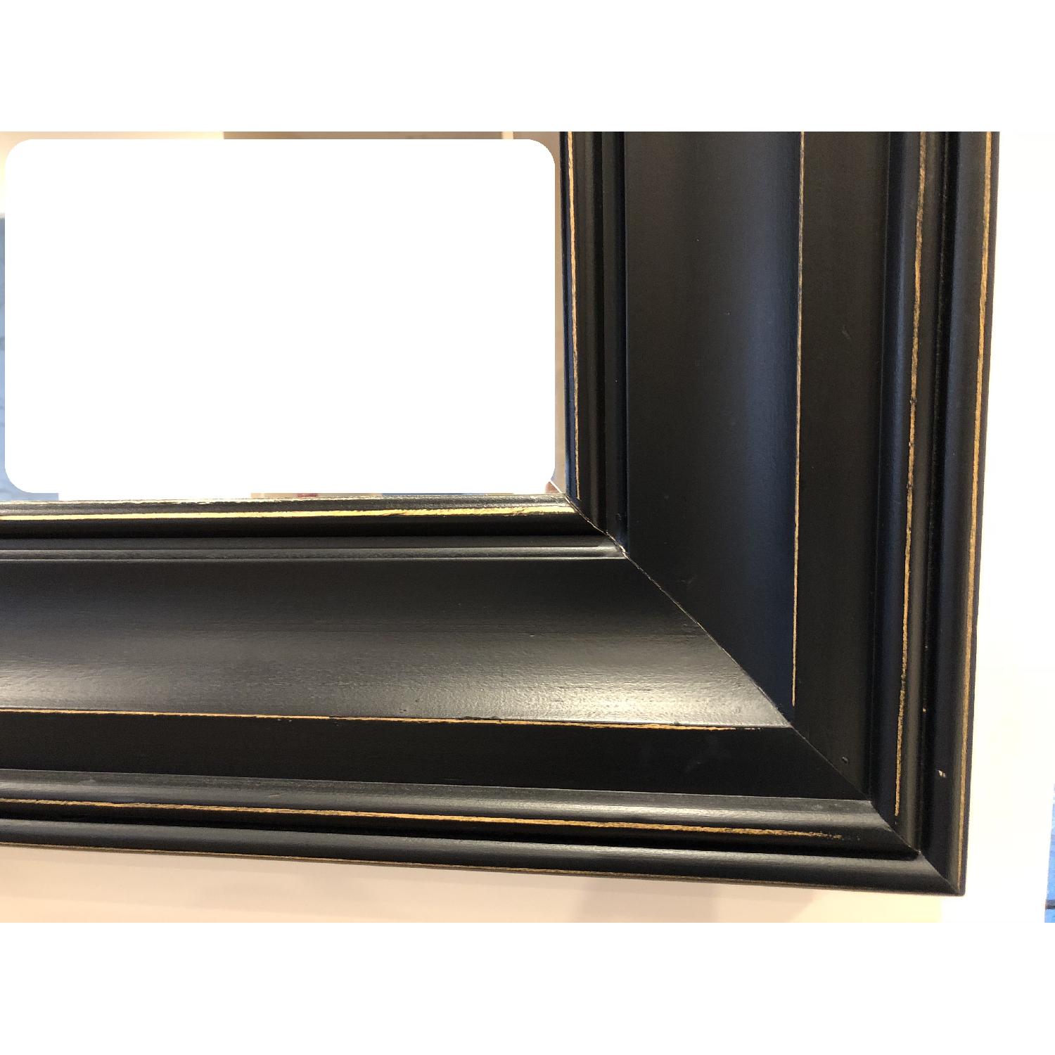 Pottery Barn Black Wood Frame Mirror - image-2
