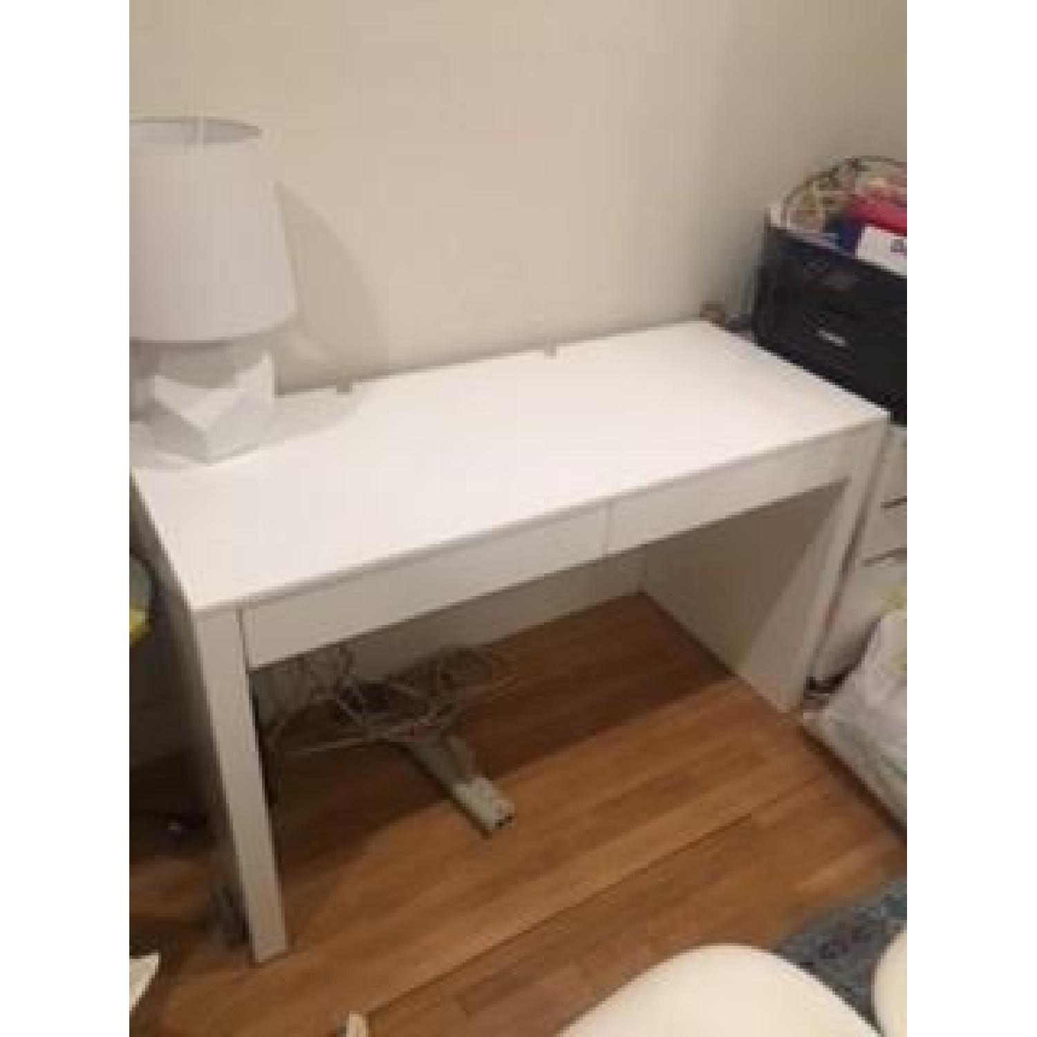 CB2 Runway White Desk - image-3