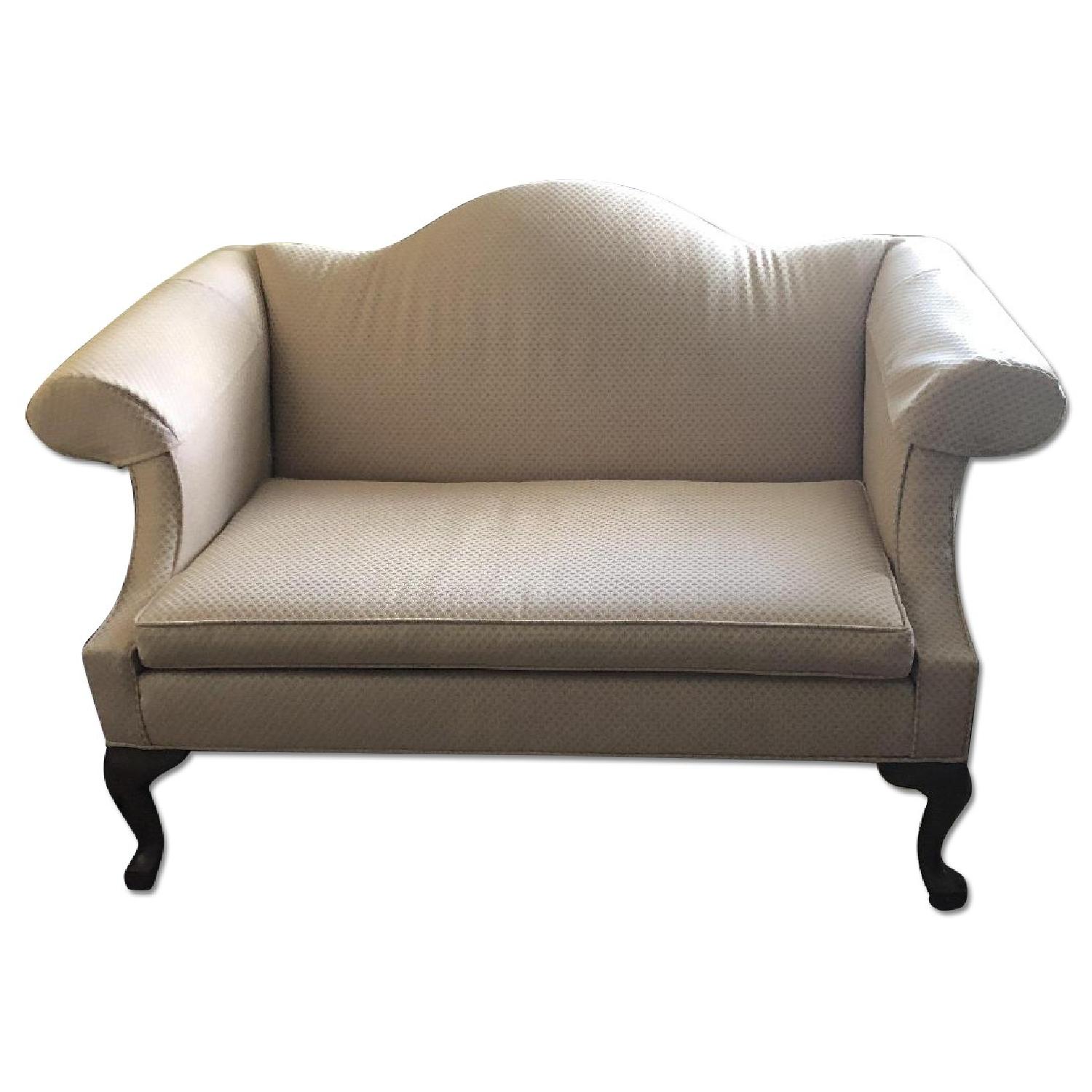 Ethan Allen Fabric Loveseat - image-0