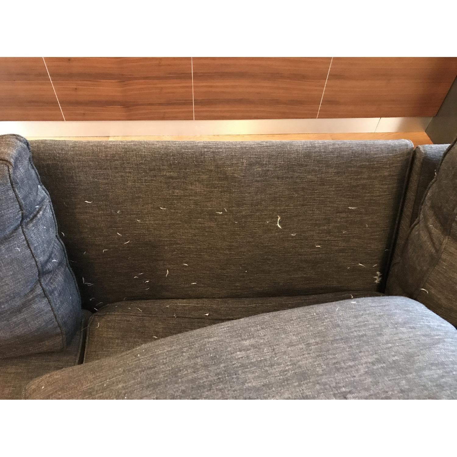 Crate & Barrel Davis Left Arm 2-Piece Sectional Sofa - image-2