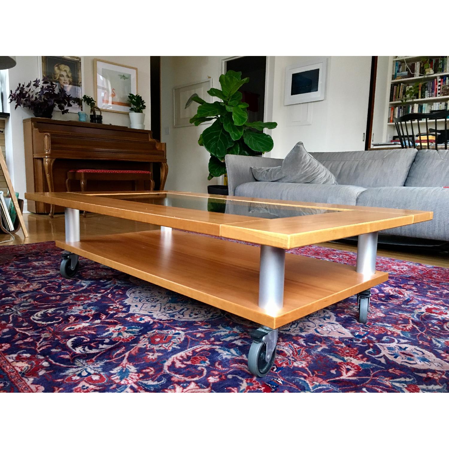 Gangso Mid-Century Modern Danish Wood Coffee Table - image-1