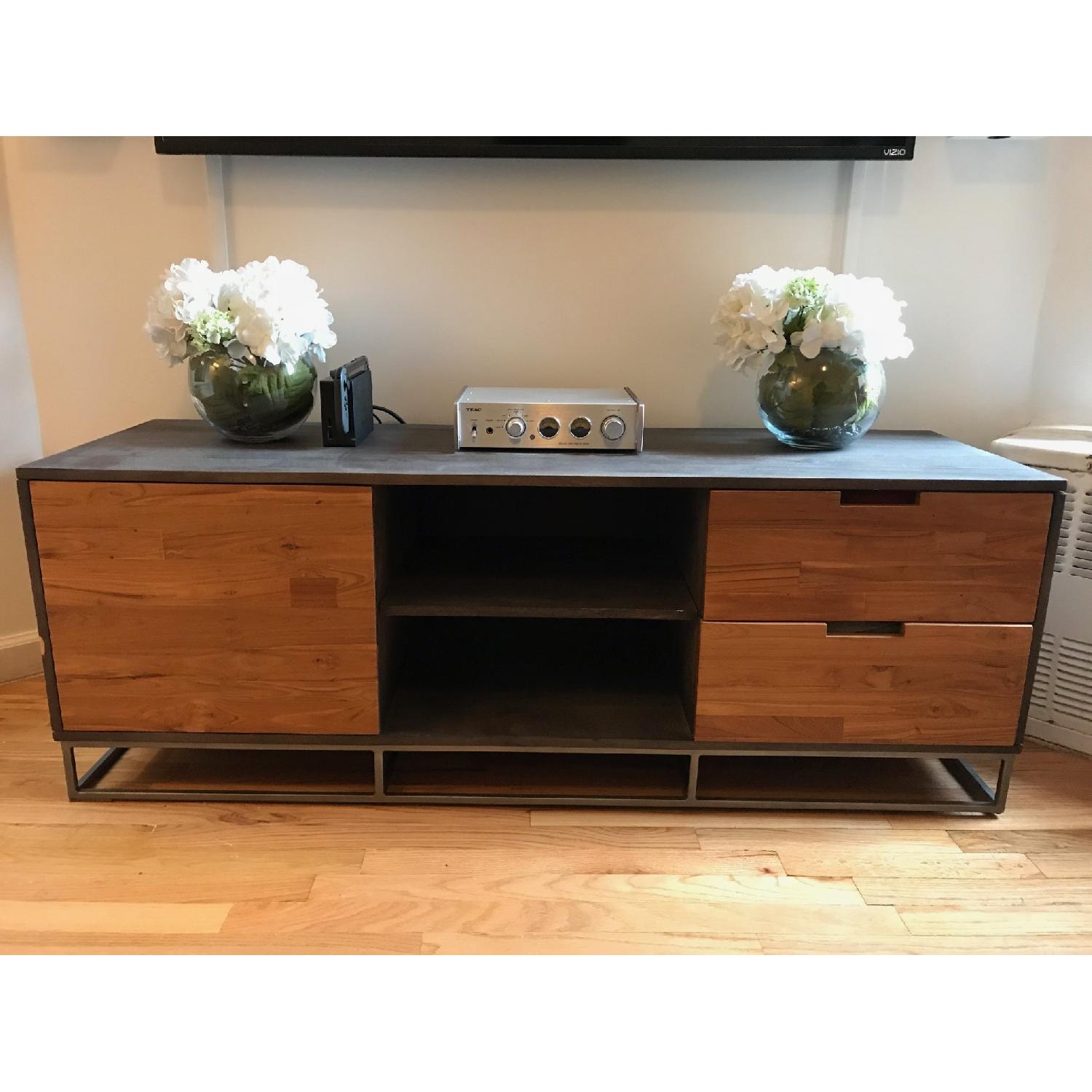 CB2 Congo Media Credenza in Mango Wood - image-1
