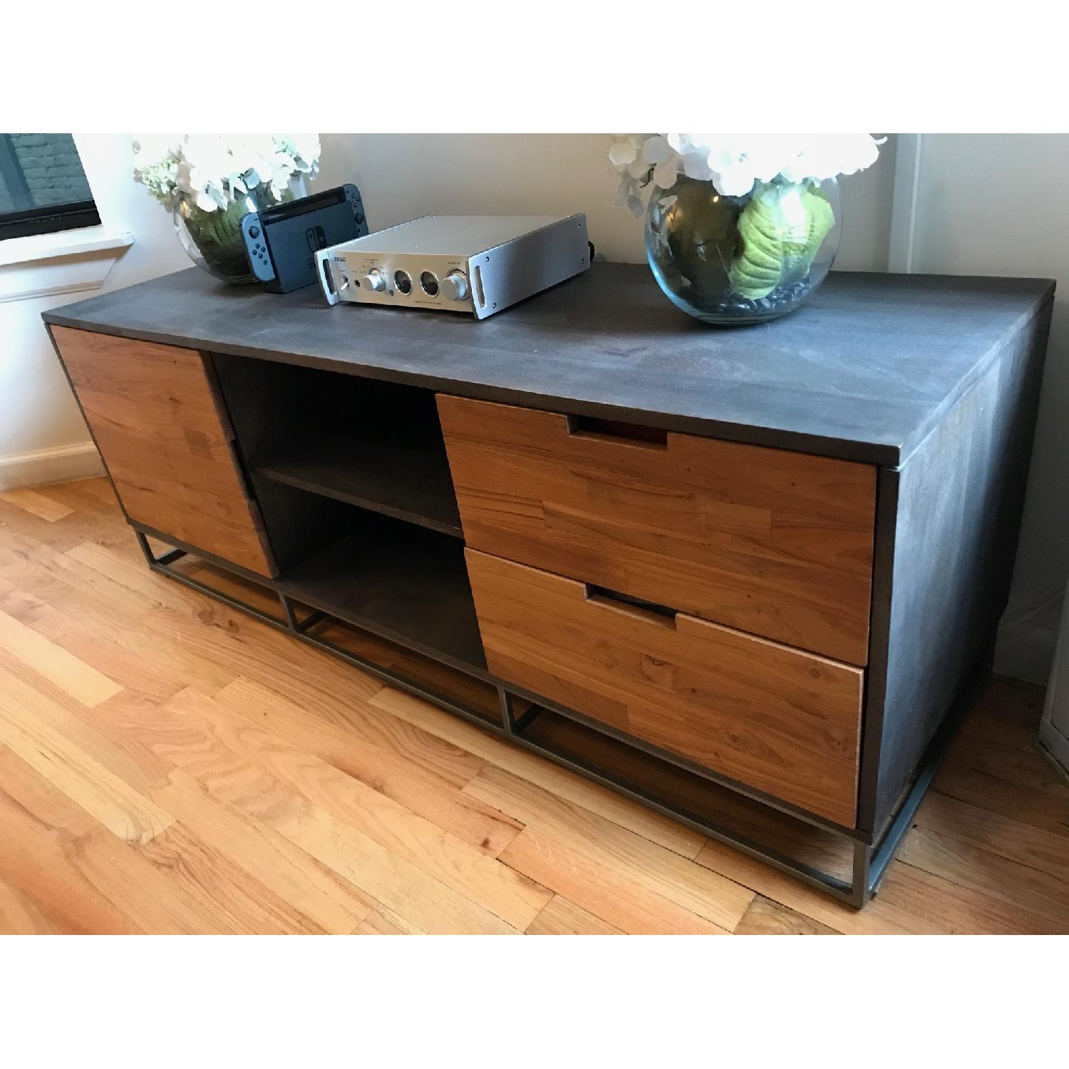 CB2 Congo Media Credenza in Mango Wood - image-2