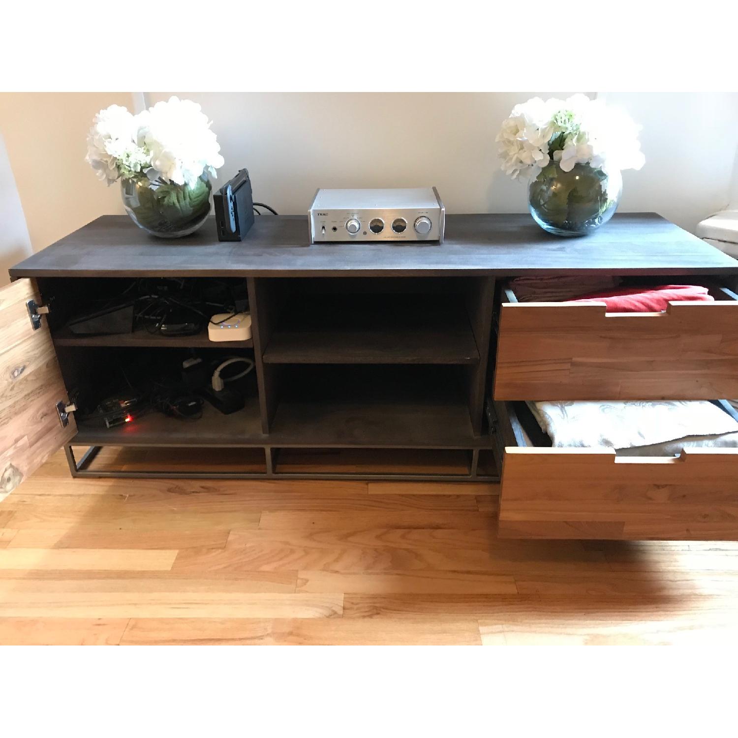 CB2 Congo Media Credenza in Mango Wood - image-4