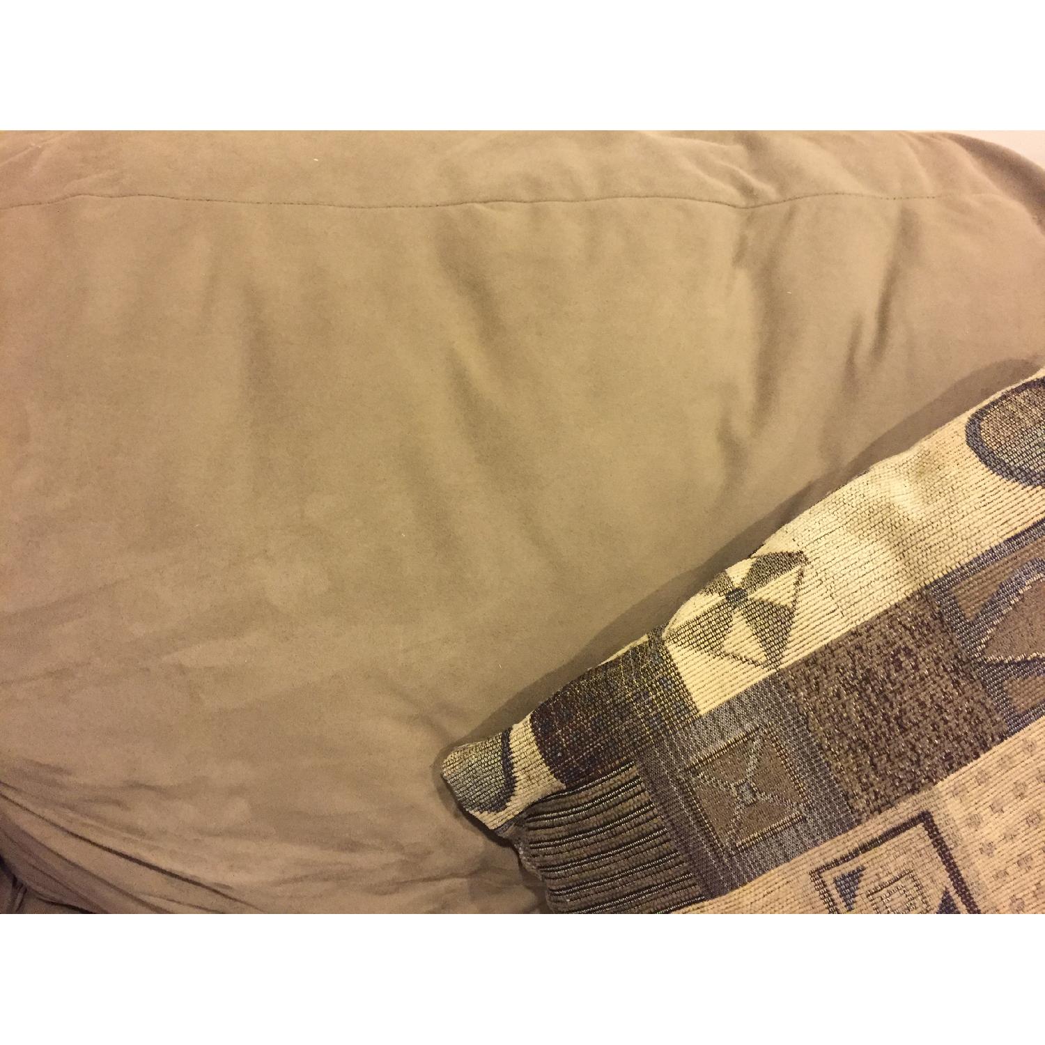 Green Microsuede 3-Piece Sectional Sofa - image-3