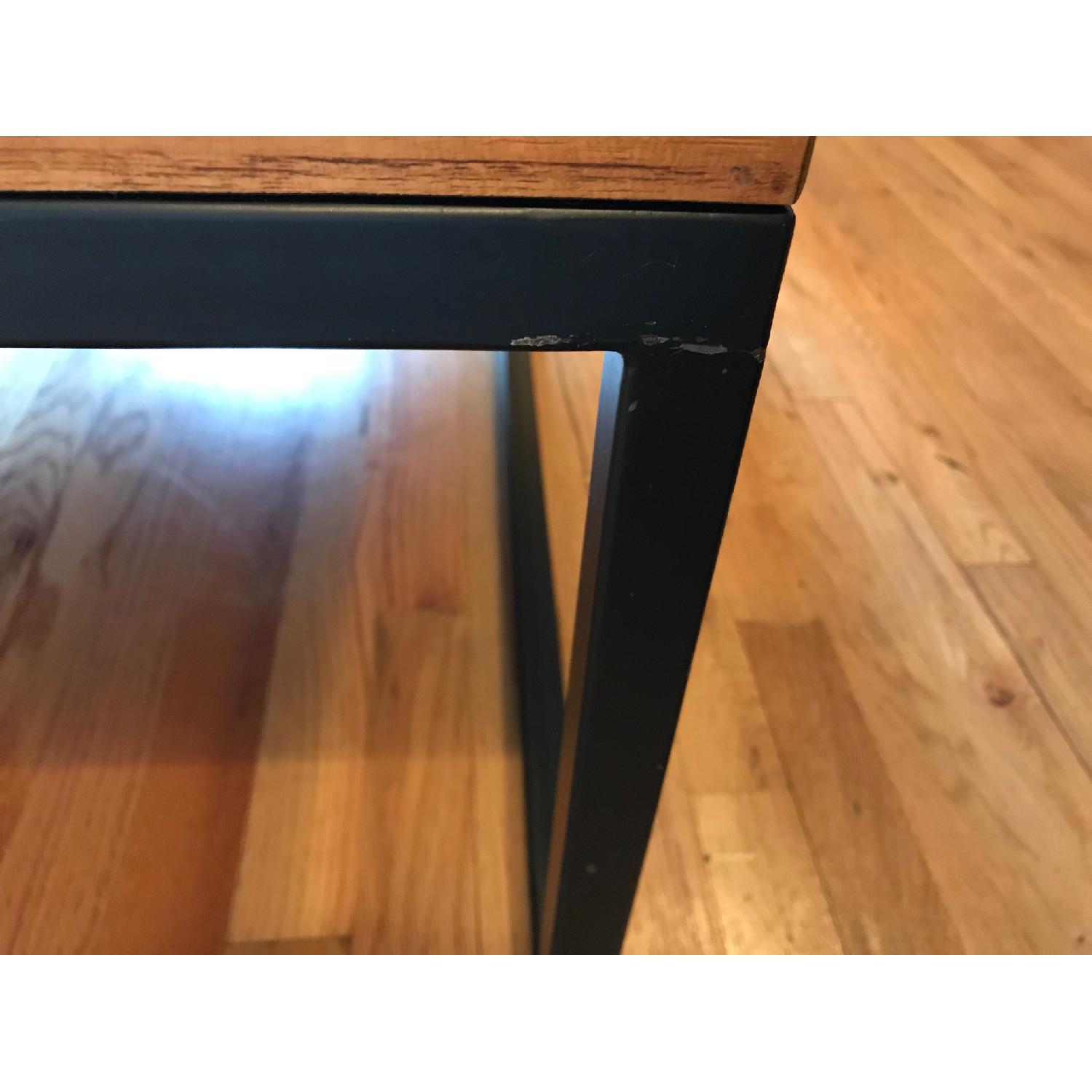 Crate & Barrel Dixon Herringbone Wood Coffee Table - image-6