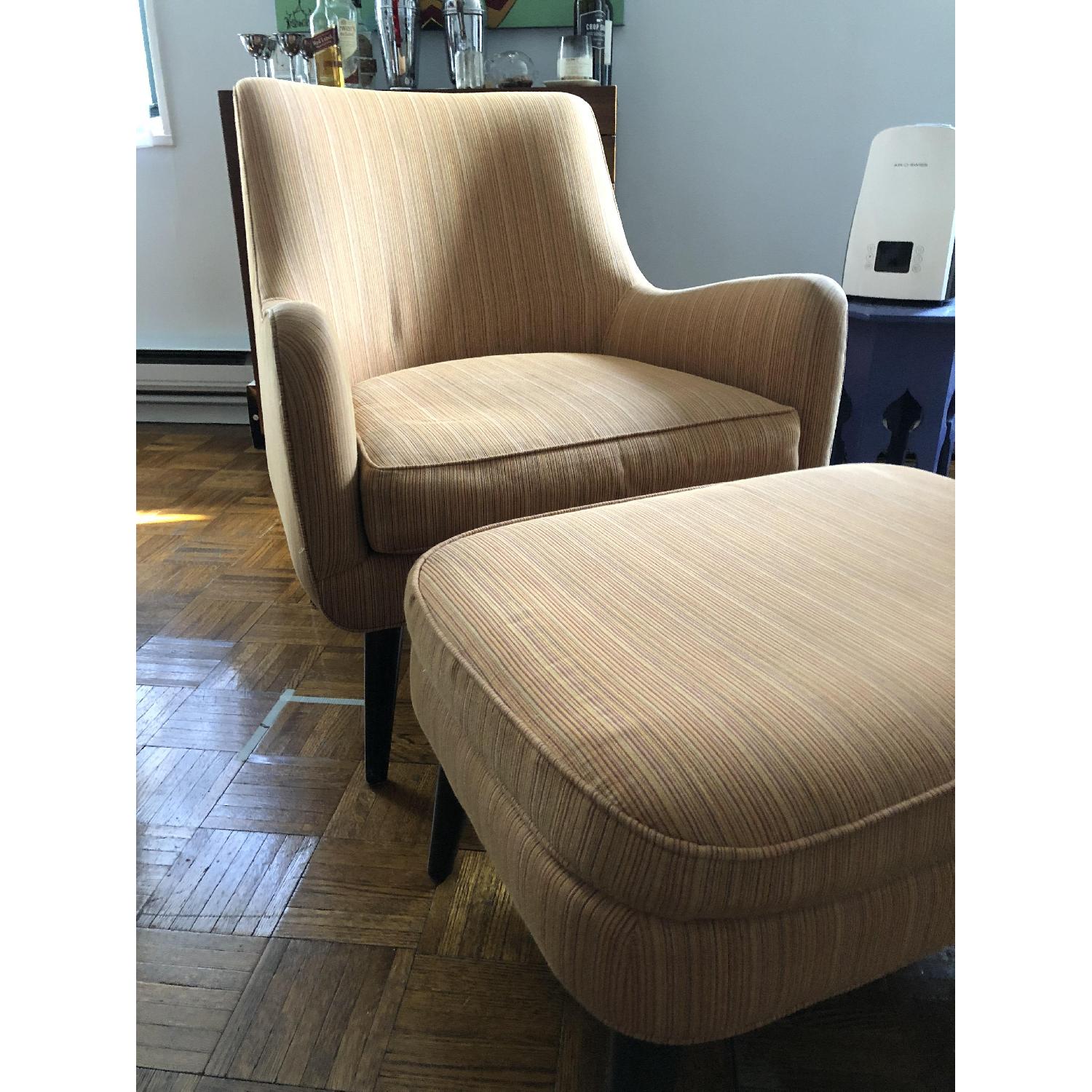 Room & Board Quinn Chair & Ottoman - image-3