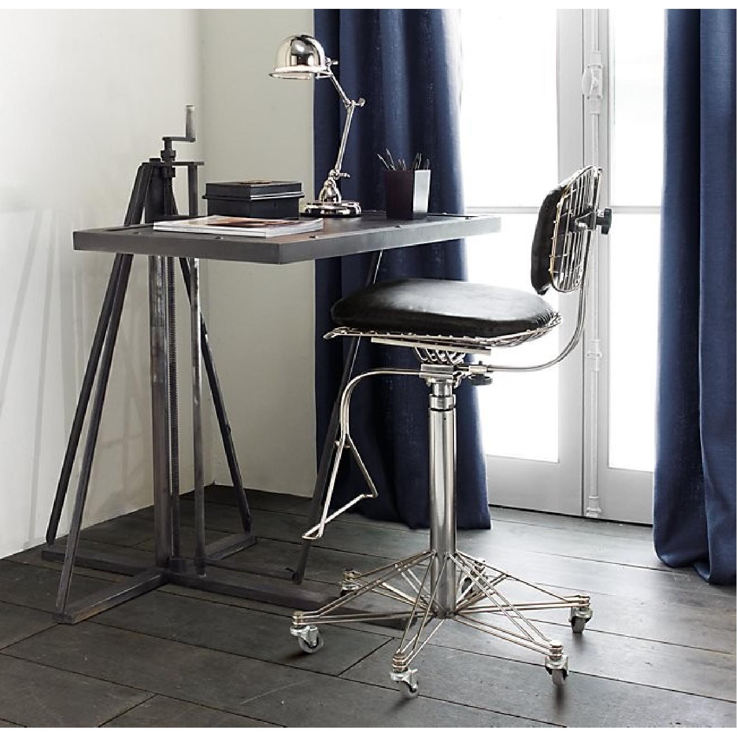 Restoration Hardware Adjustable Height Office Chair - image-3