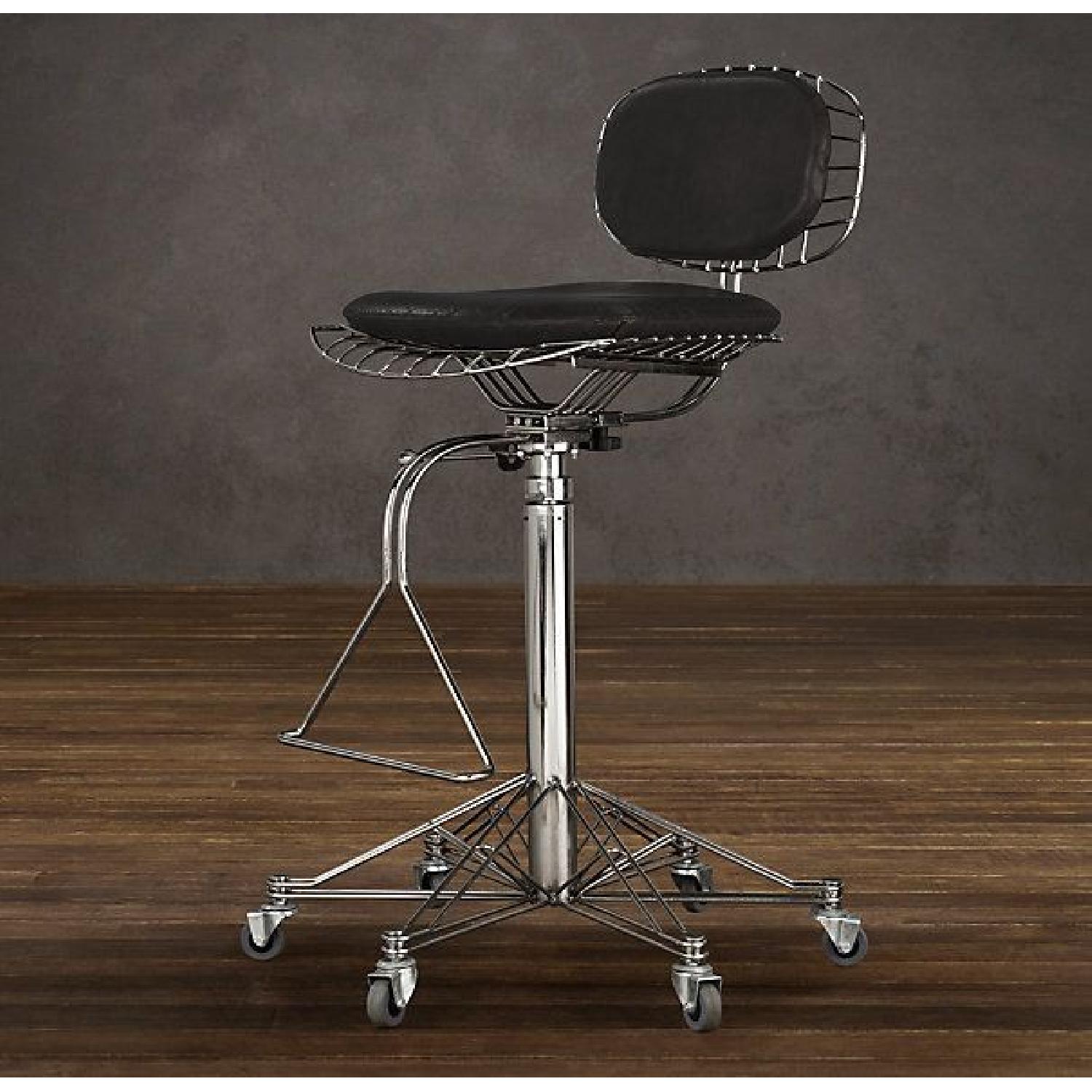 Restoration Hardware Adjustable Height Office Chair - image-4