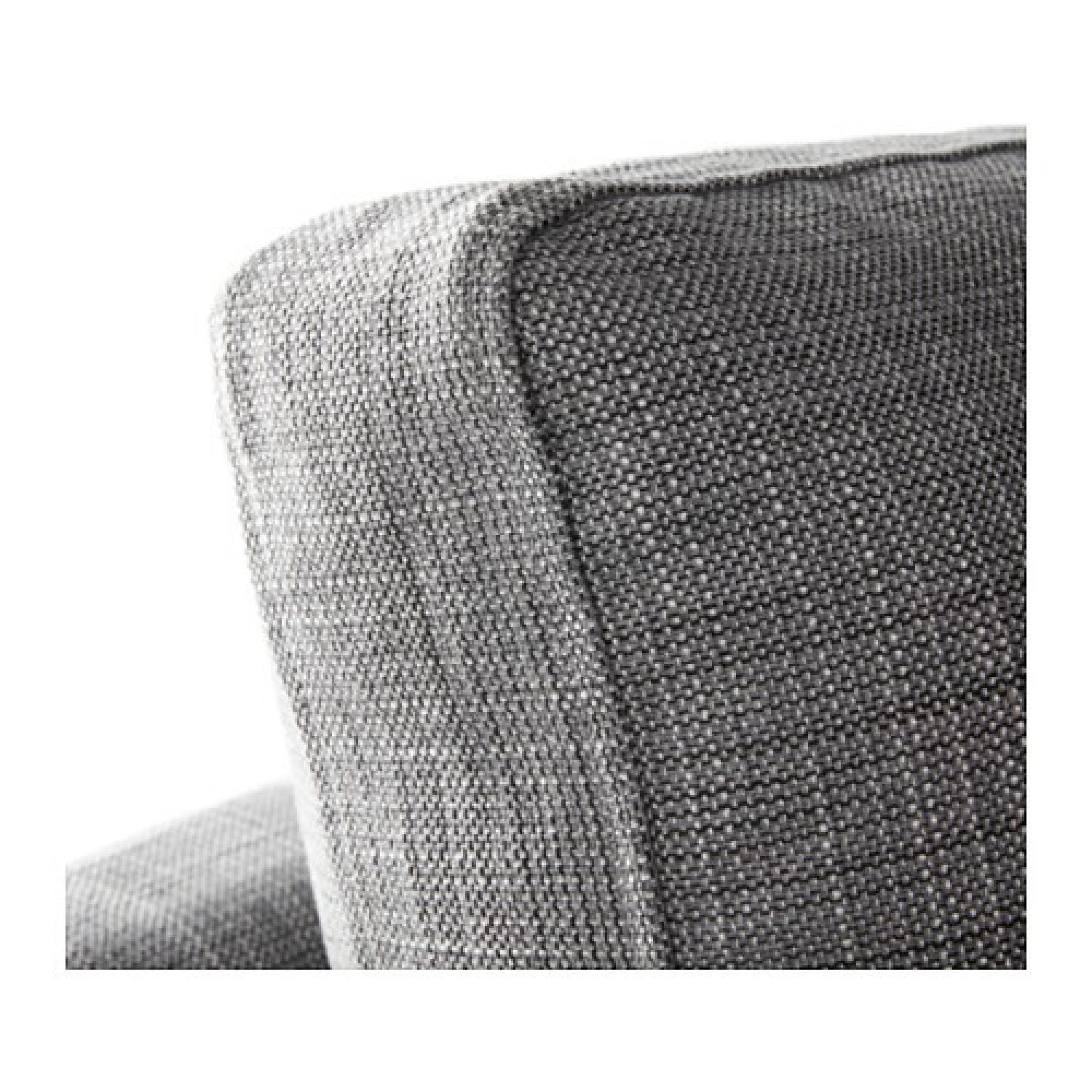 Ikea Karlstad Loveseat in Light Gray Isunda - AptDeco