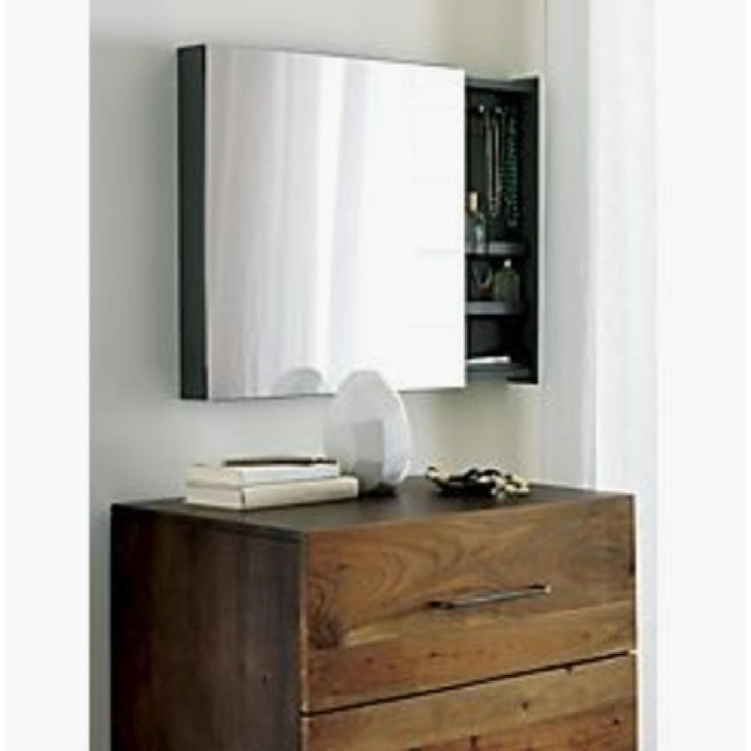 CB2 Valet Jewelry Cabinet Mirror - image-1