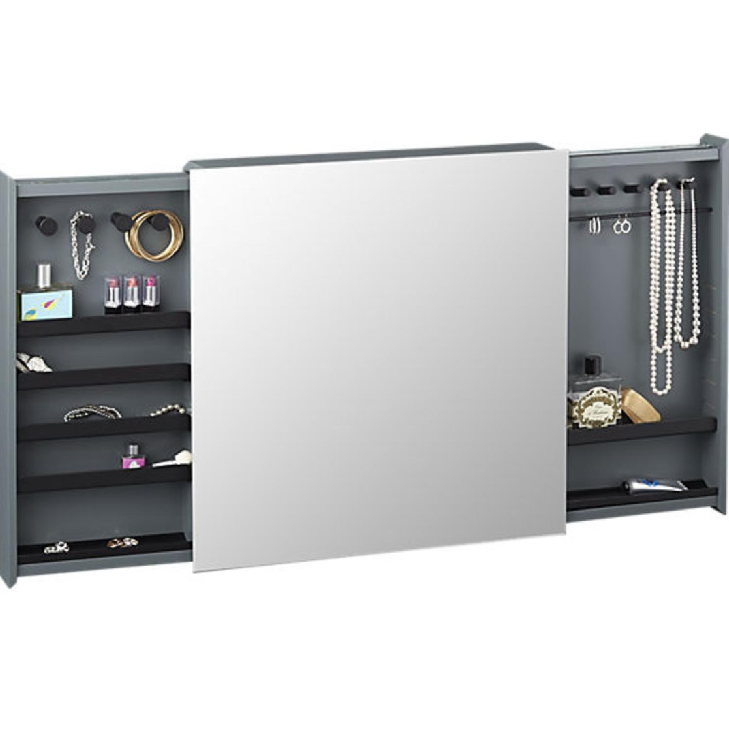 CB2 Valet Jewelry Cabinet Mirror - image-2