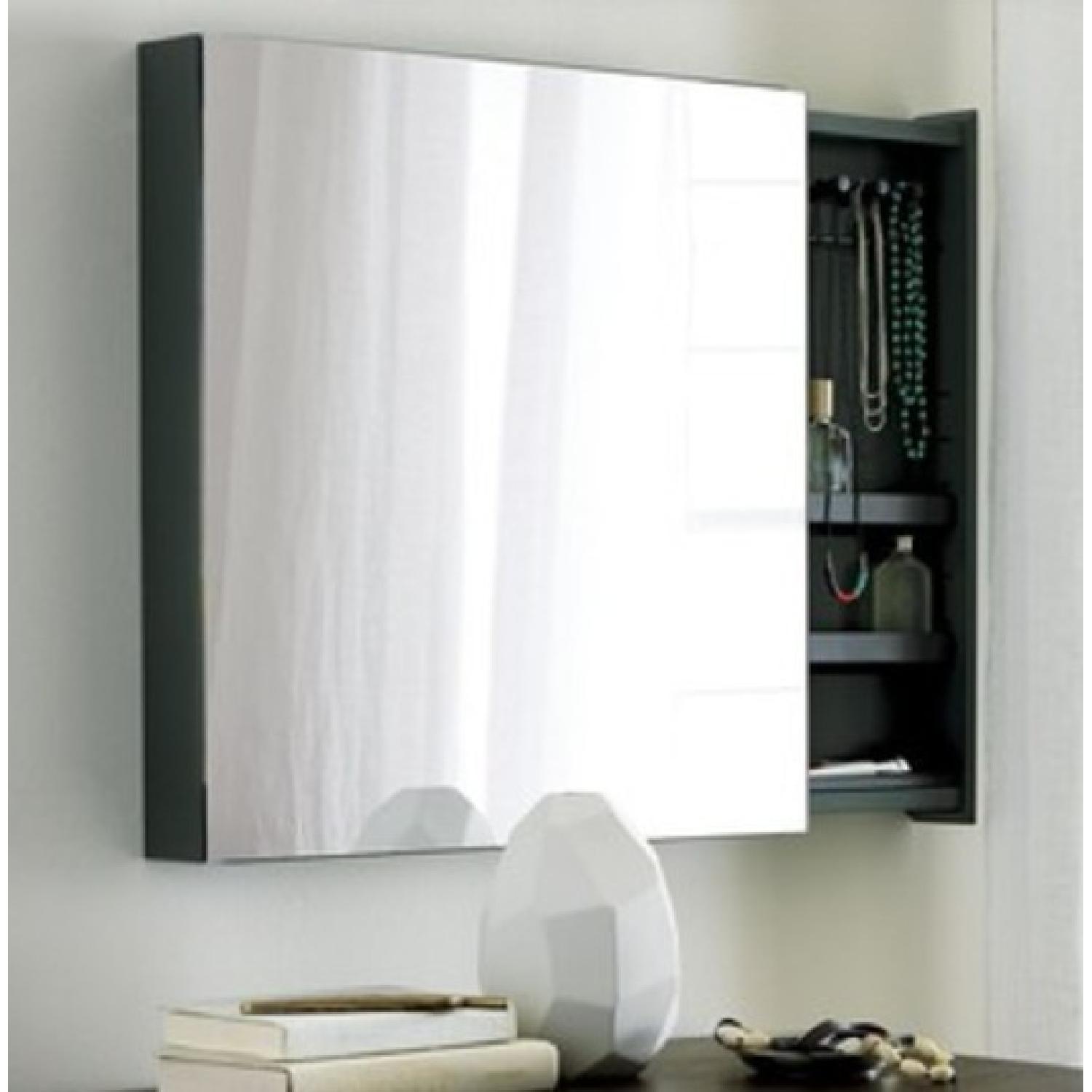 CB2 Valet Jewelry Cabinet Mirror - image-6