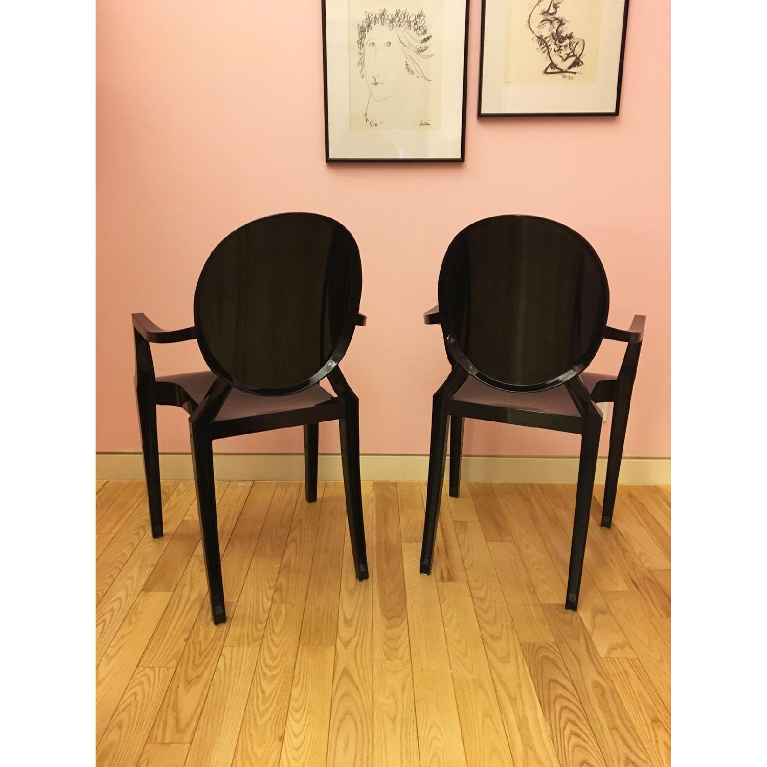 Kartell Louis Ghost Chairs by Philippe Starck - image-4