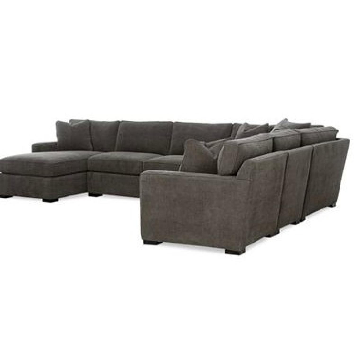 Macy's Radley 5-Piece Fabric Chaise Sectional Sofa - image-2