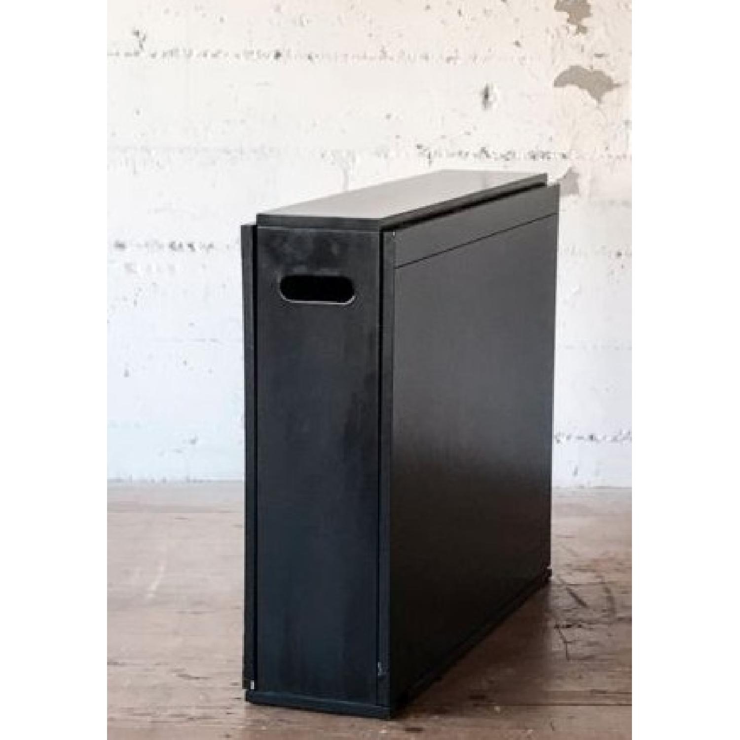 Crate & Barrel Span Drop-Leaf Dining Table - image-2