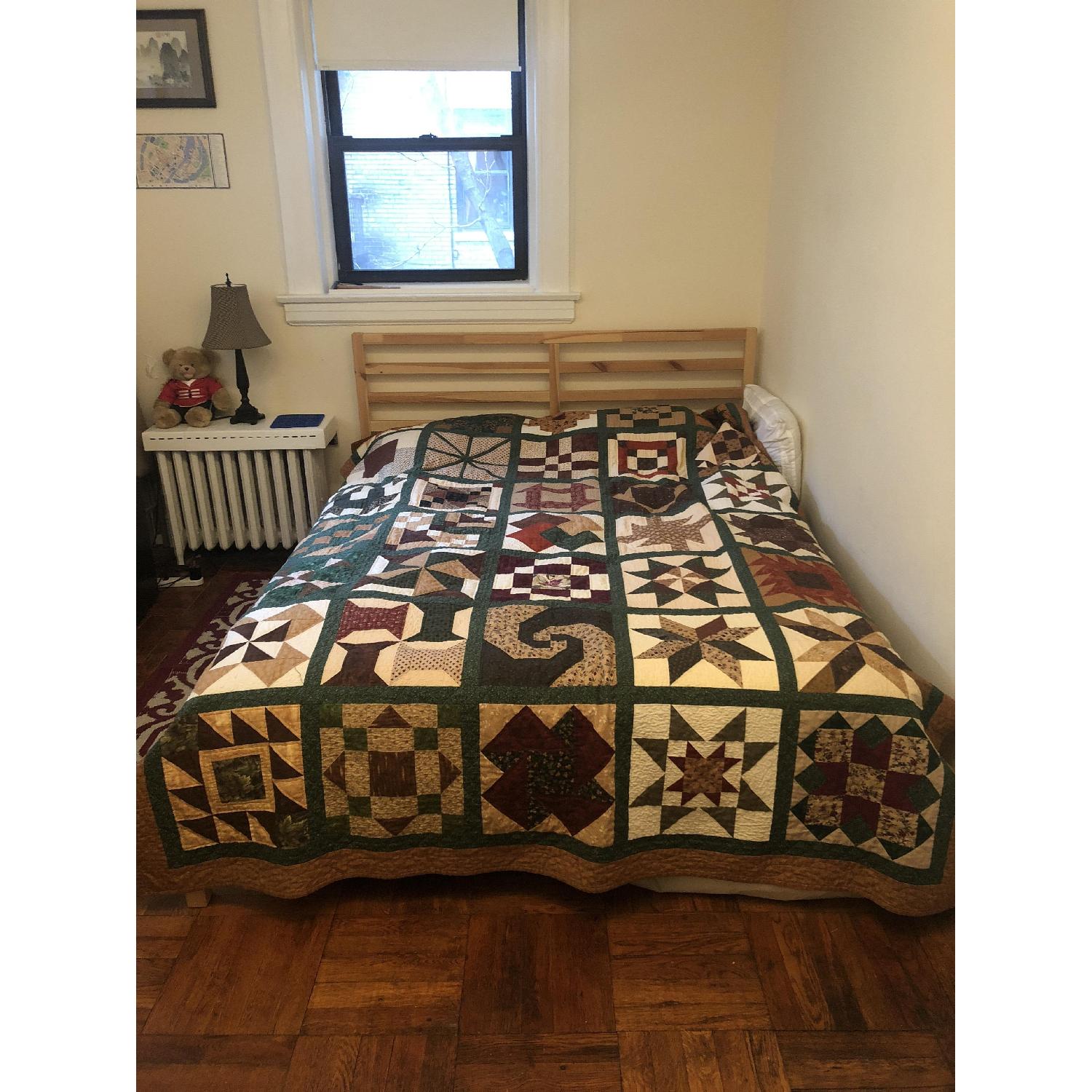 Ikea Tarva Bed Frame w/ Slatted Base - image-1