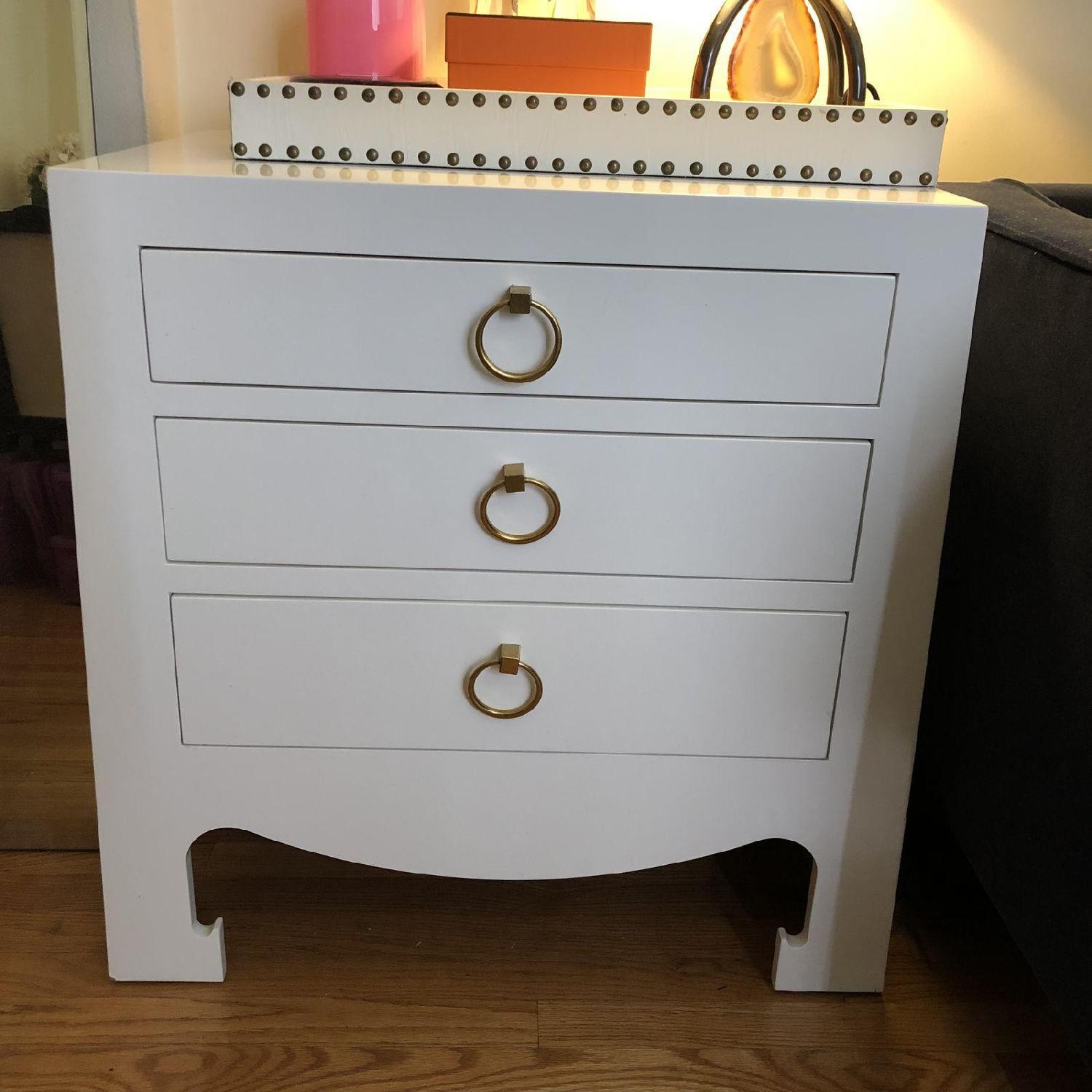 Bungalow 5 Jacqui White Nightstand - image-1