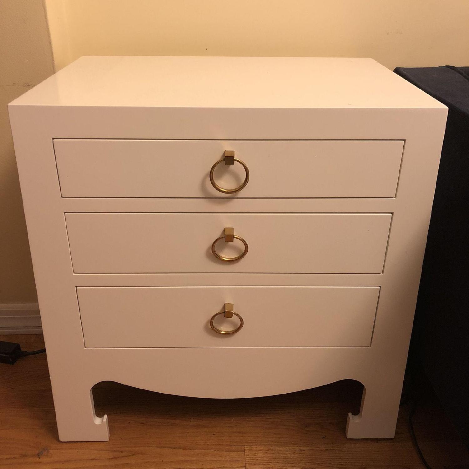 Bungalow 5 Jacqui White Nightstand - image-5